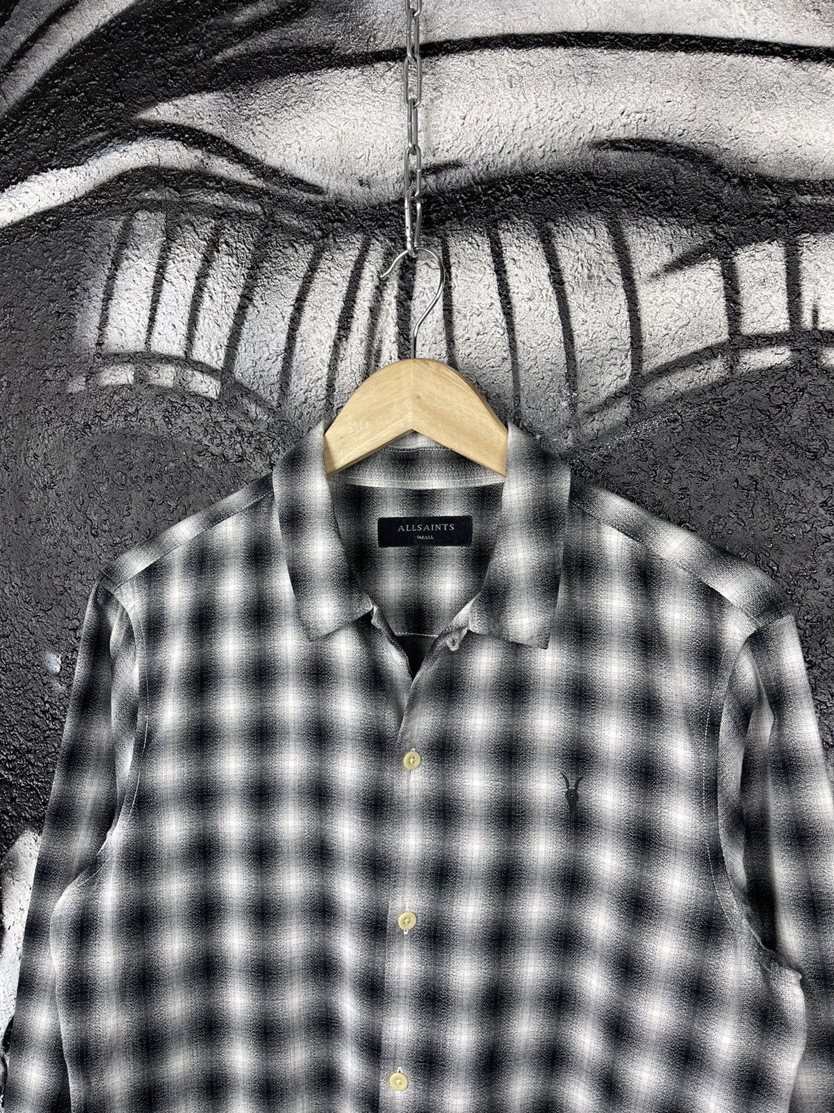 Allsaints All Saints Plaid Chino LS Shirt Button Up Men’s Size S Size US S / EU 44-46 / 1 - 3 Thumbnail