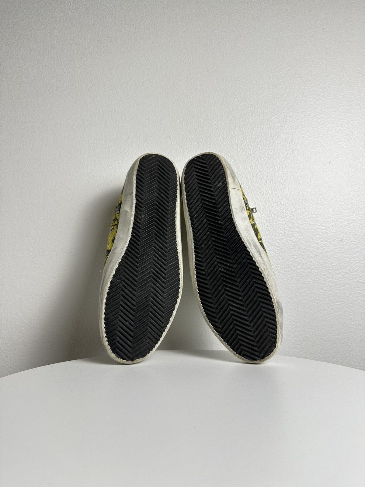 Golden Goose Golden Goose Francy Distressed Palm Tree Sneakers Size US 7 / EU 40 - 6 Thumbnail