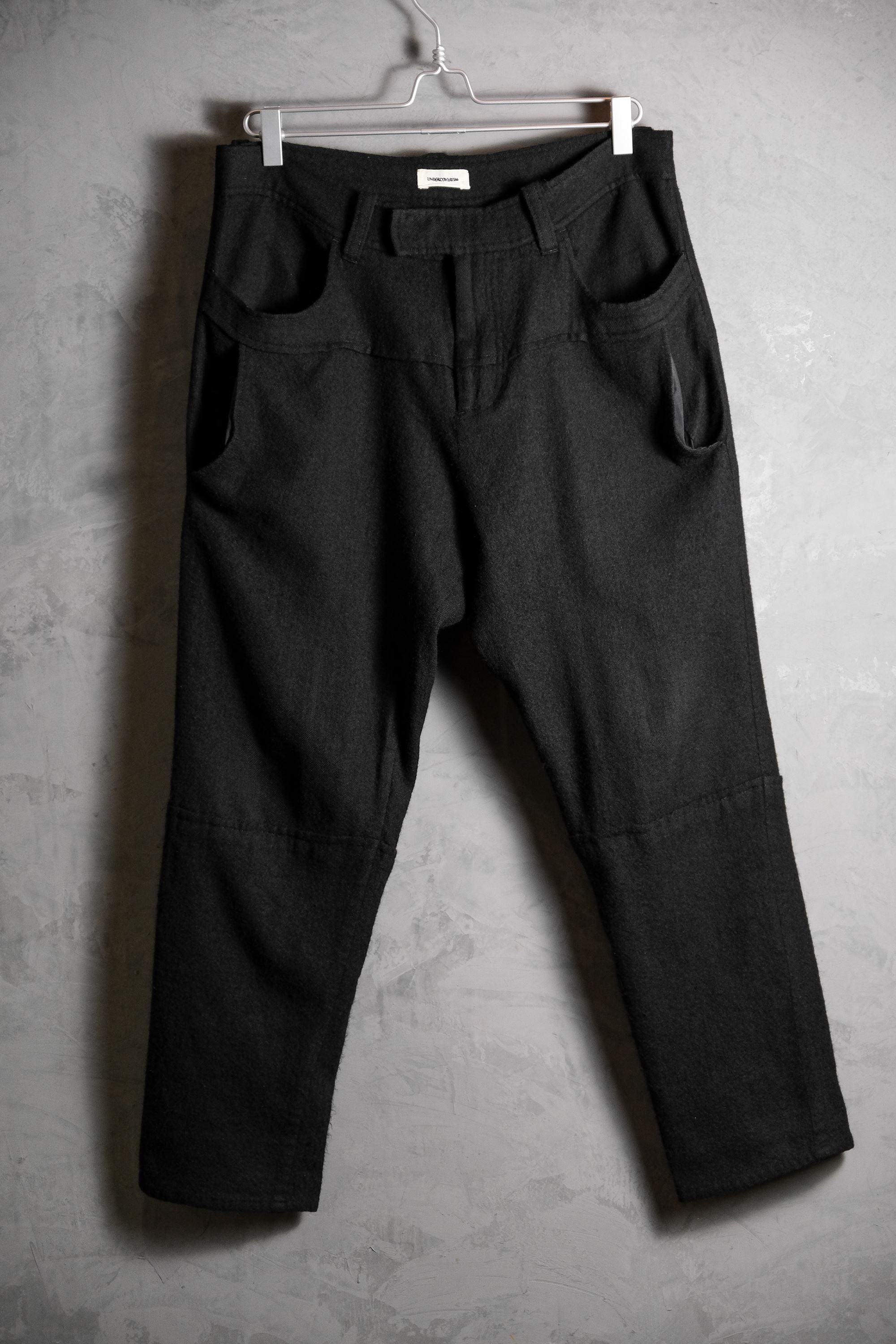 Undercover Undercover 11A/W Wool Double Pocket Pants Size US 32 / EU 48 - 1 Thumbnail