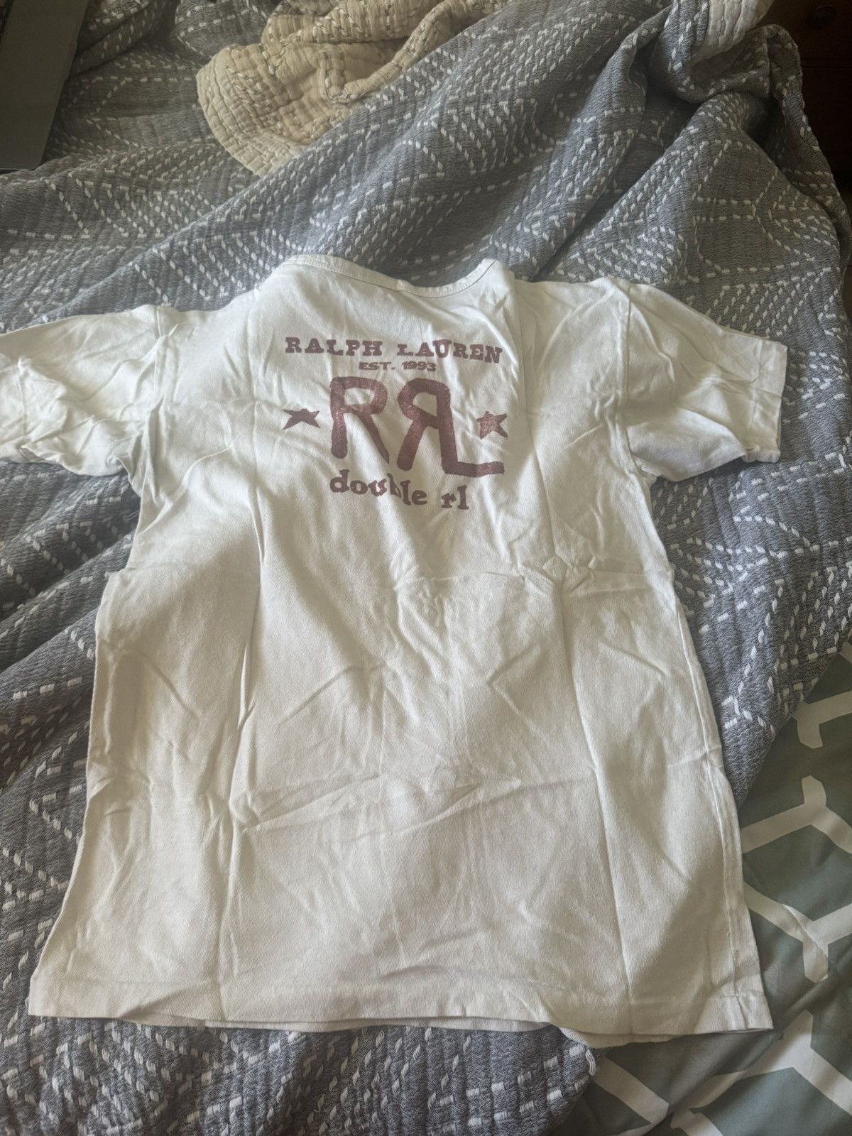 RRL Ralph Lauren × Ralph Lauren Double RL 25th Anniversary tee Size US S / EU 44-46 / 1 - 2 Thumbnail