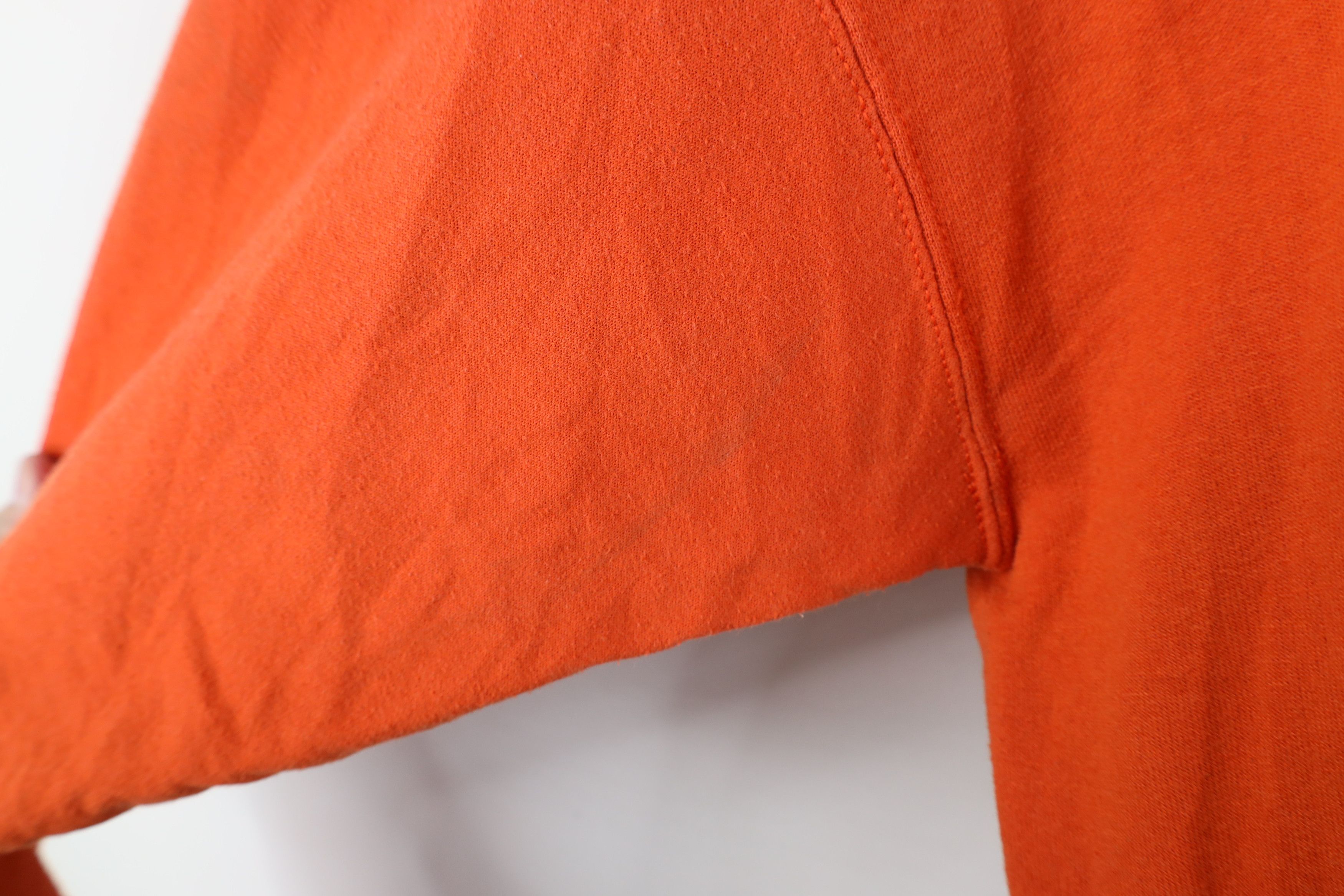 Champion Vintage 90s Champion Spell Out Crewneck Sweatshirt Orange Size US L / EU 52-54 / 3 - 12 Thumbnail