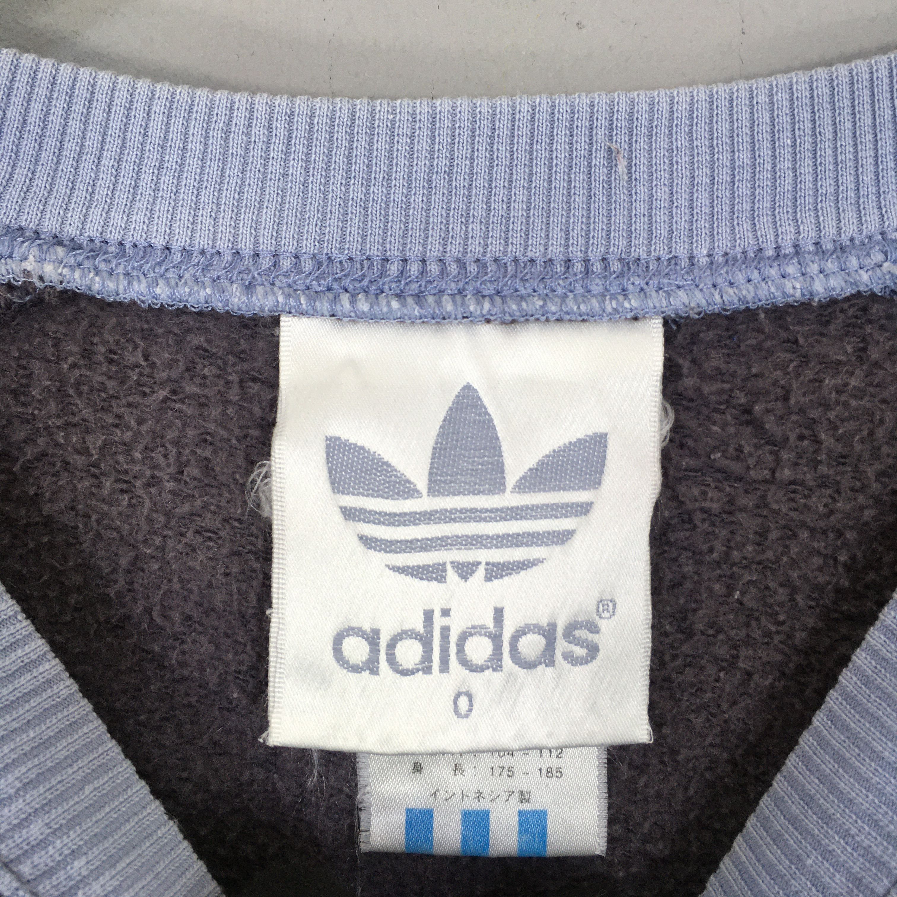 Adidas × Vintage Vintage 90s Adidas Trefoil Sweatshirt Large Size US L / EU 52-54 / 3 - 5 Thumbnail