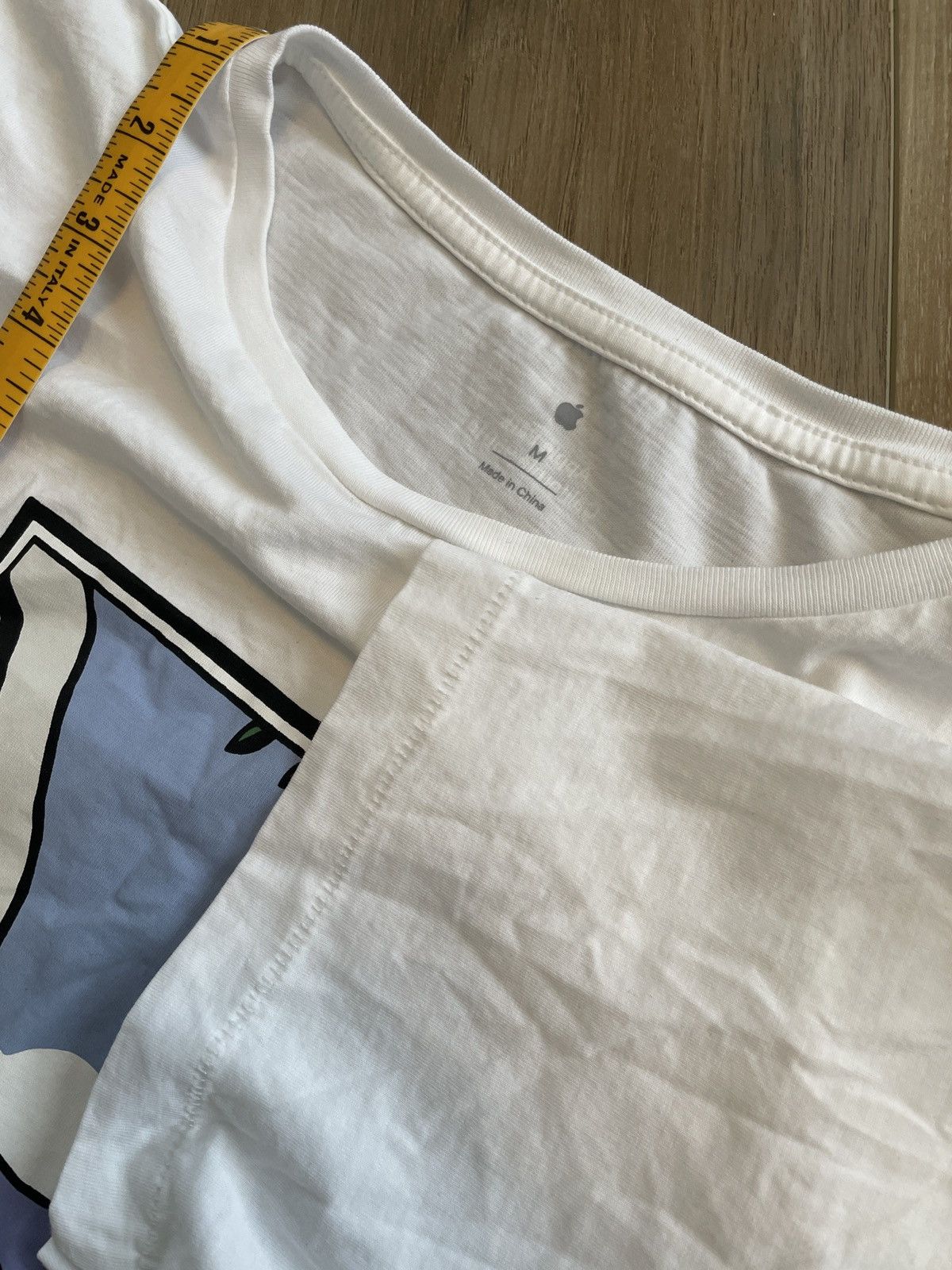 Apple Official Apple Park Path T-Shirt White Size M Visitor Center Size US M / EU 48-50 / 2 - 2 Thumbnail