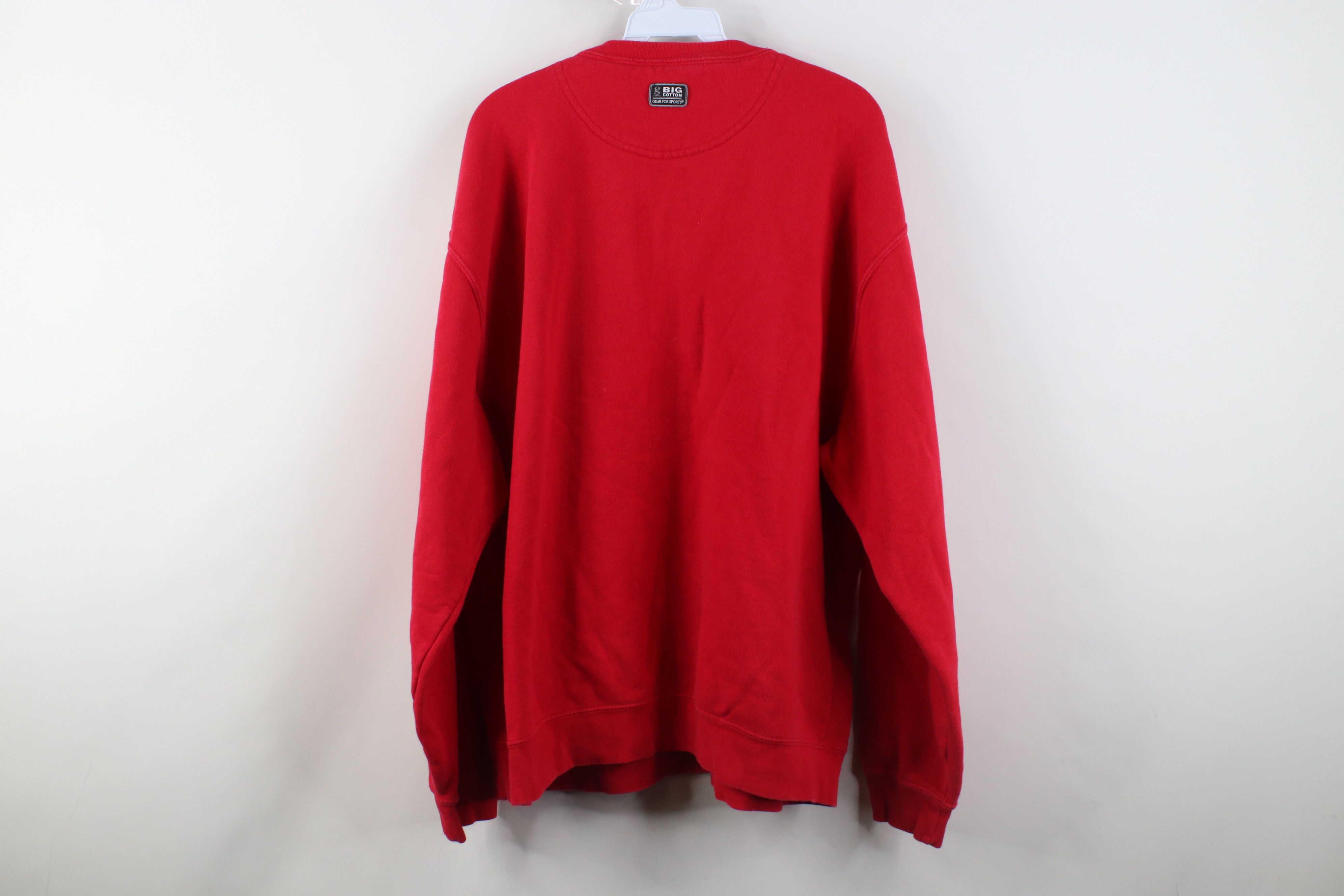 Vintage Vintage Detroit Pistons Basketball Crewneck Sweatshirt Red Size US XXL / EU 58 / 5 - 10 Thumbnail