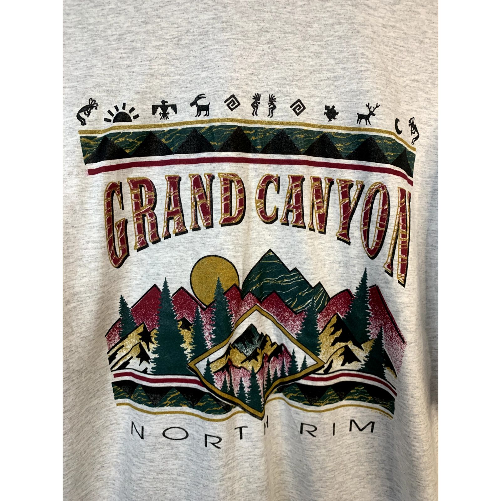 Signal Sport Vintage Grand Canyon North Rim Shirt Tee 90s VTG Signal L Size US L / EU 52-54 / 3 - 2 Thumbnail