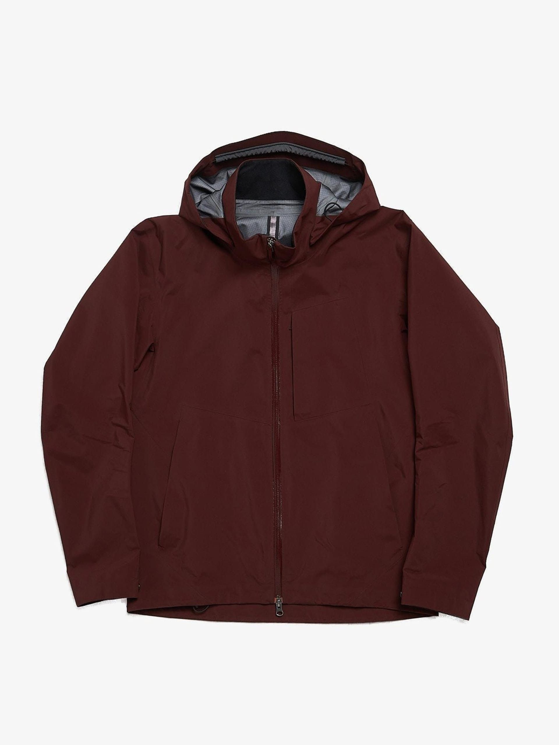 Sample Canada Made Burgundy Waterproof Zipped Jacket