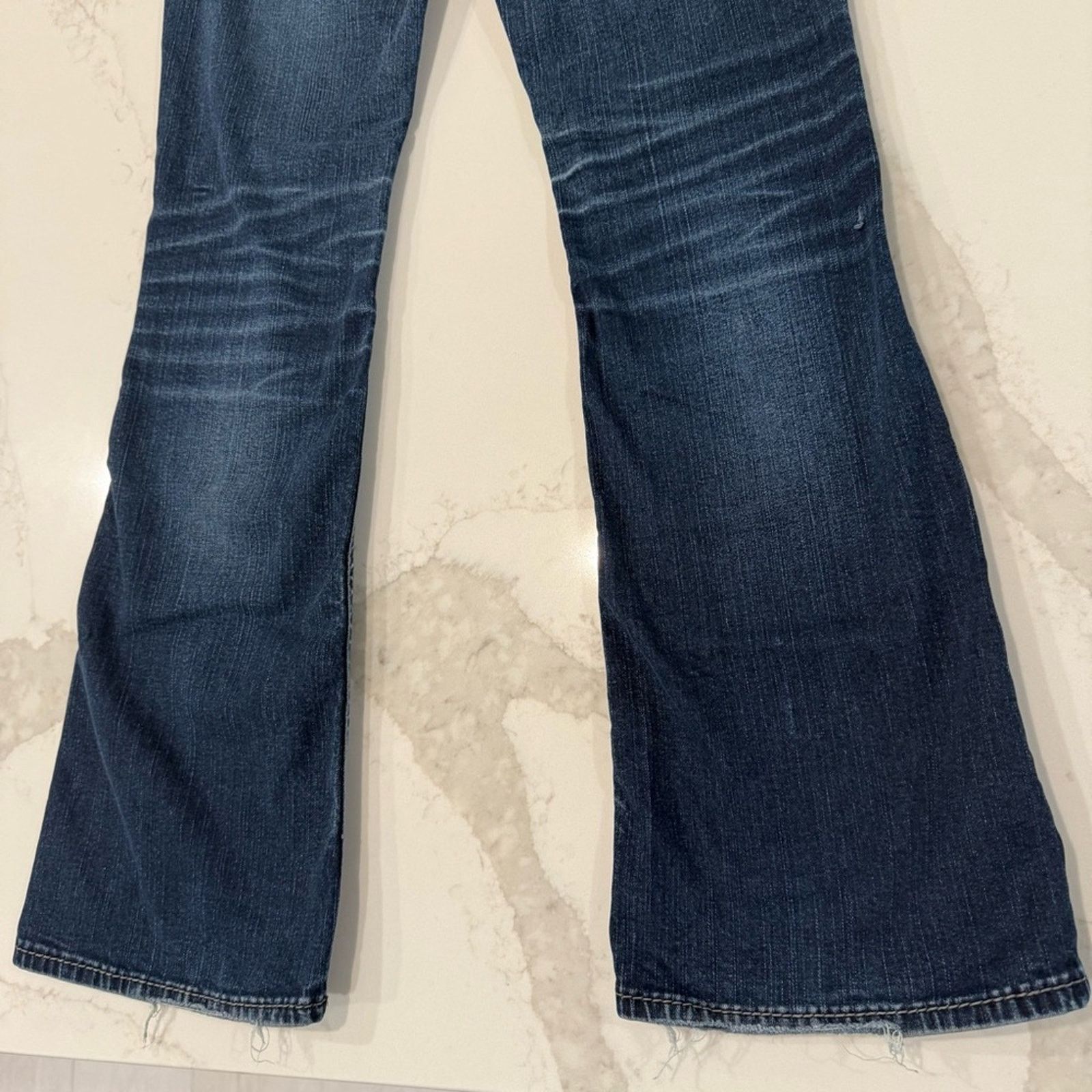 Silver Jeans Co. Silver Suki Mid Boot Denim Jeans Women’s W26xL31 Dark Blue Size 26" / US 2 / IT 38 - 8 Thumbnail