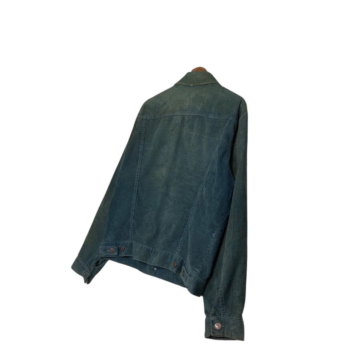 Vintage 📌Vintage Trucker Chore Corduroy Jacket Wrangler Usa Size US M / EU 48-50 / 2 - 12 Thumbnail