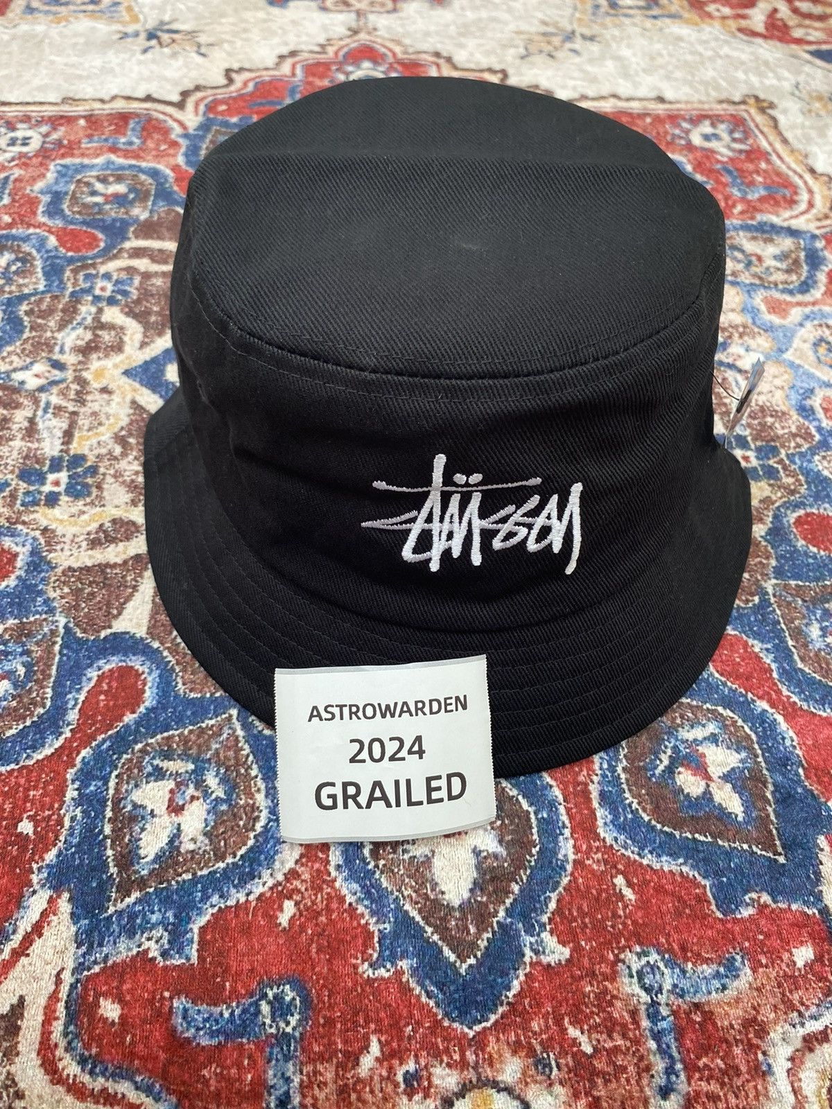 Stussy Stussy Japan Big Logo Bucket Hat Size ONE SIZE - 2 Thumbnail