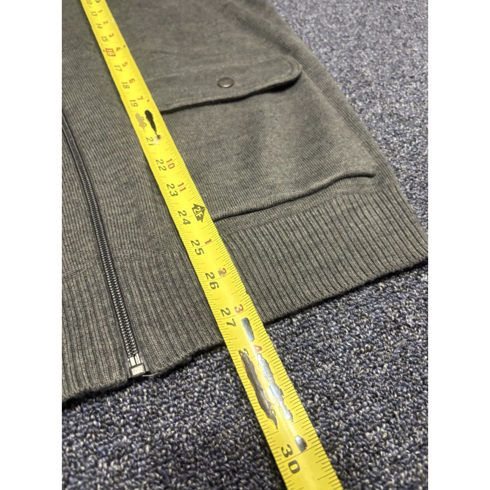 Michael Kors M Men's Michael Kors Grey Full-Zip Sweater Jacket XL Size US XL / EU 56 / 4 - 4 Thumbnail