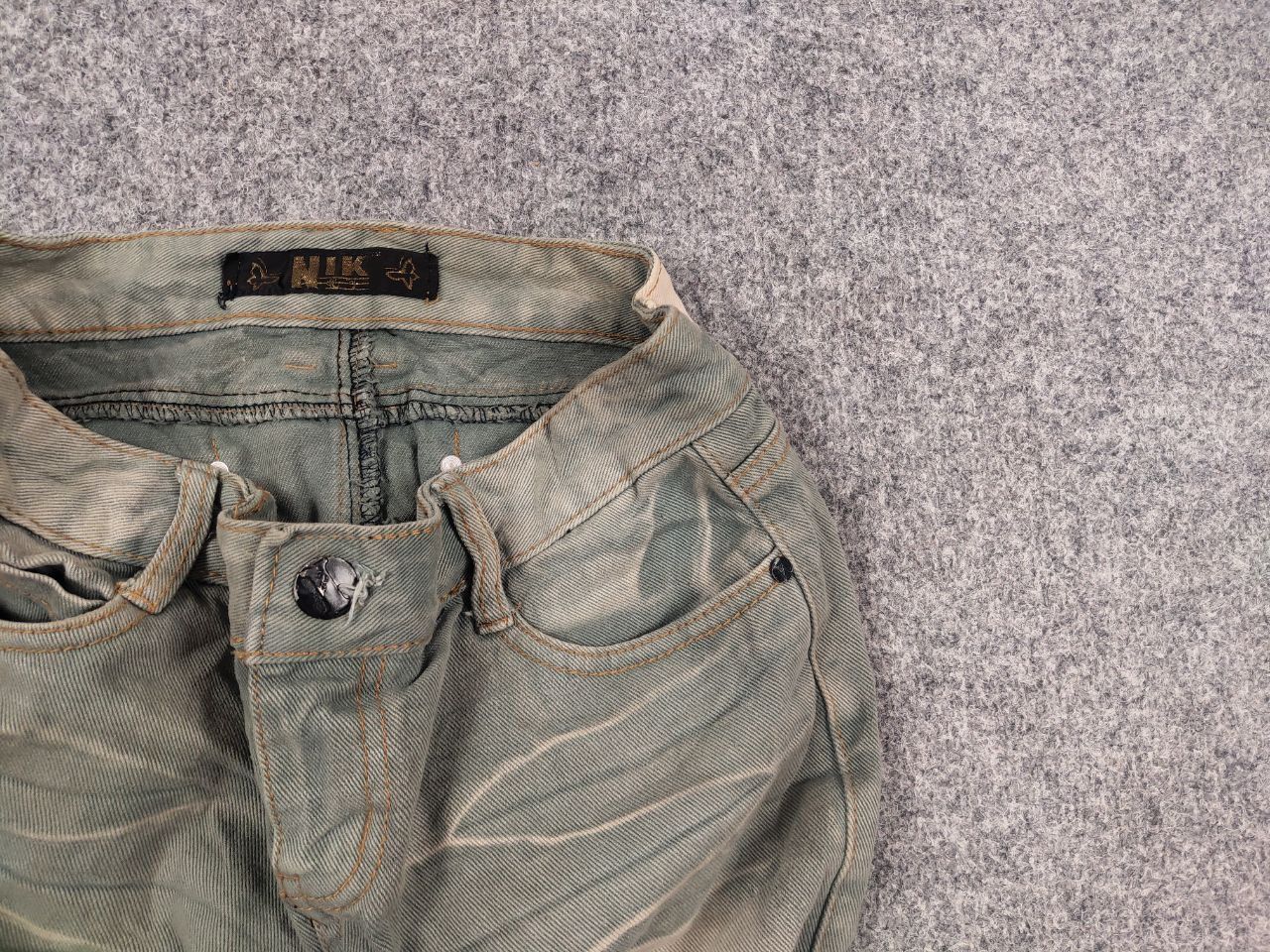 If Six Was Nine If Six Was Nine Sexy Vintage Japan Denim Mini Skirt Y2K Size 28" / US 6 / IT 42 - 4 Thumbnail