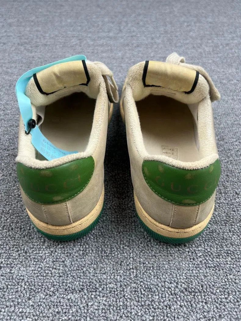 Gucci Gucci Distressed Low-Top Sneakers. Size US 8.5 / EU 41-42 - 4 Thumbnail
