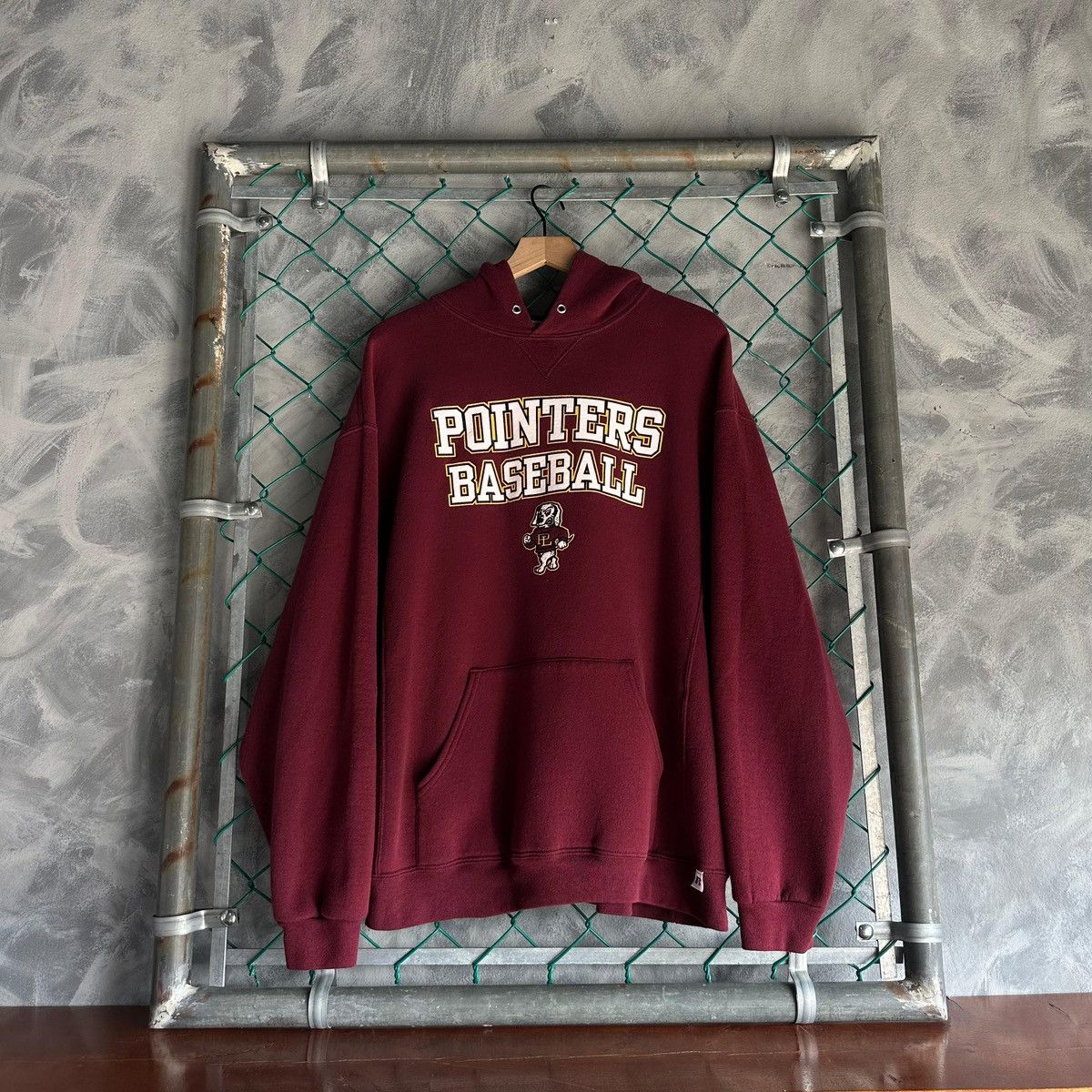 Russell Athletic Russell UWSP Pointers Hoodie Mens XL Red Athletic Collegiate Size US XL / EU 56 / 4 - 1 Thumbnail
