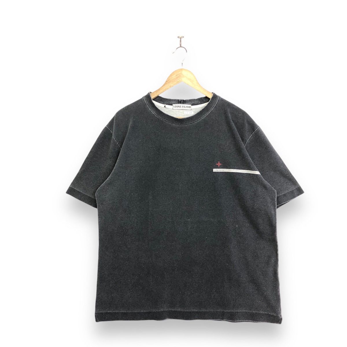 Vintage Stone Island Small Logo Minimalist Tshirt