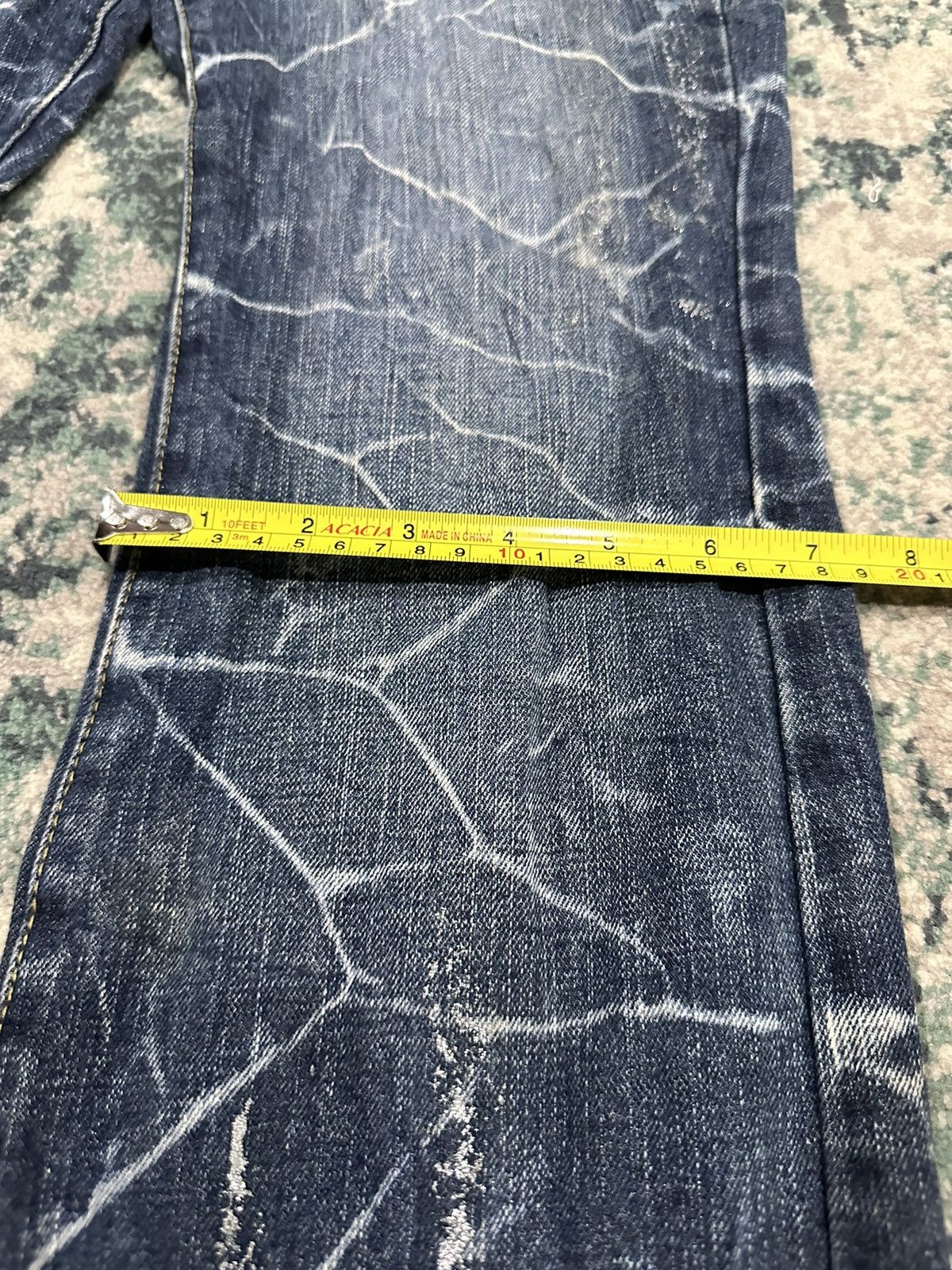 14th Addiction Japanese Beach Sound Denim Pants Bootcut Seditionaries Punk Size US 32 / EU 48 - 16 Thumbnail