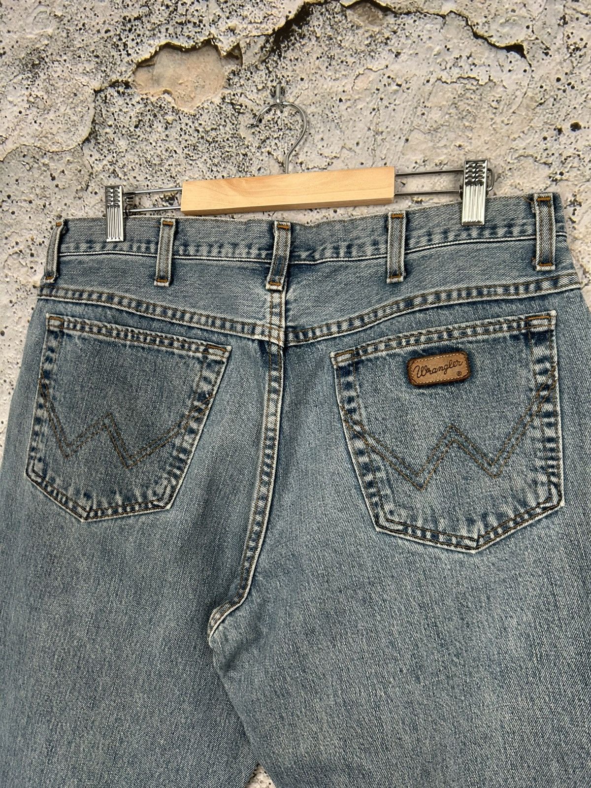 Vintage Vintage Wrangler Baggy Wide Legs Denim Pants Jeans 90s Size US 36 / EU 52 - 5 Thumbnail