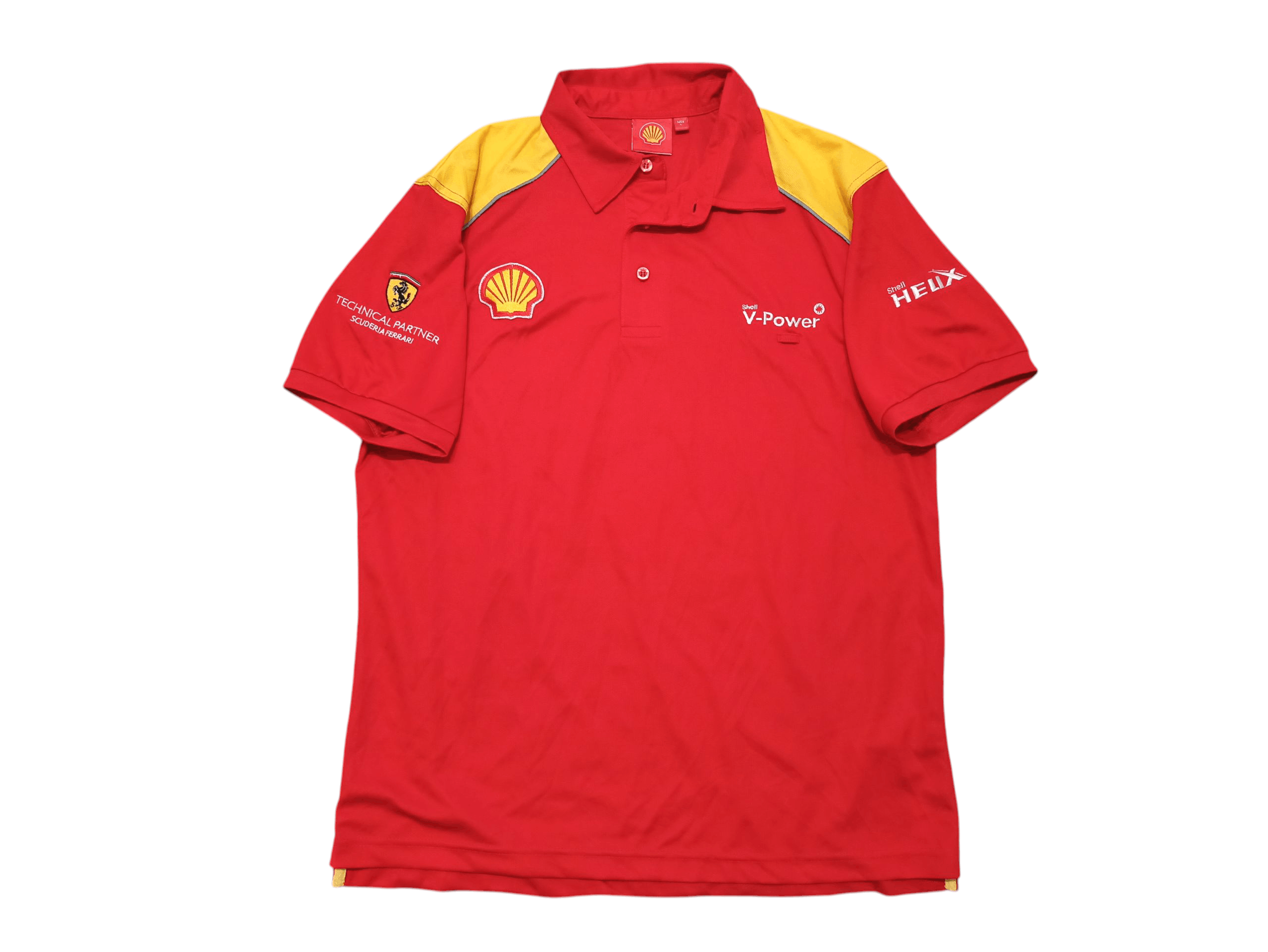 Ferrari Scuderia Ferrari Shell Helix Polo Shirt Size US L / EU 52-54 / 3 - 3 Thumbnail