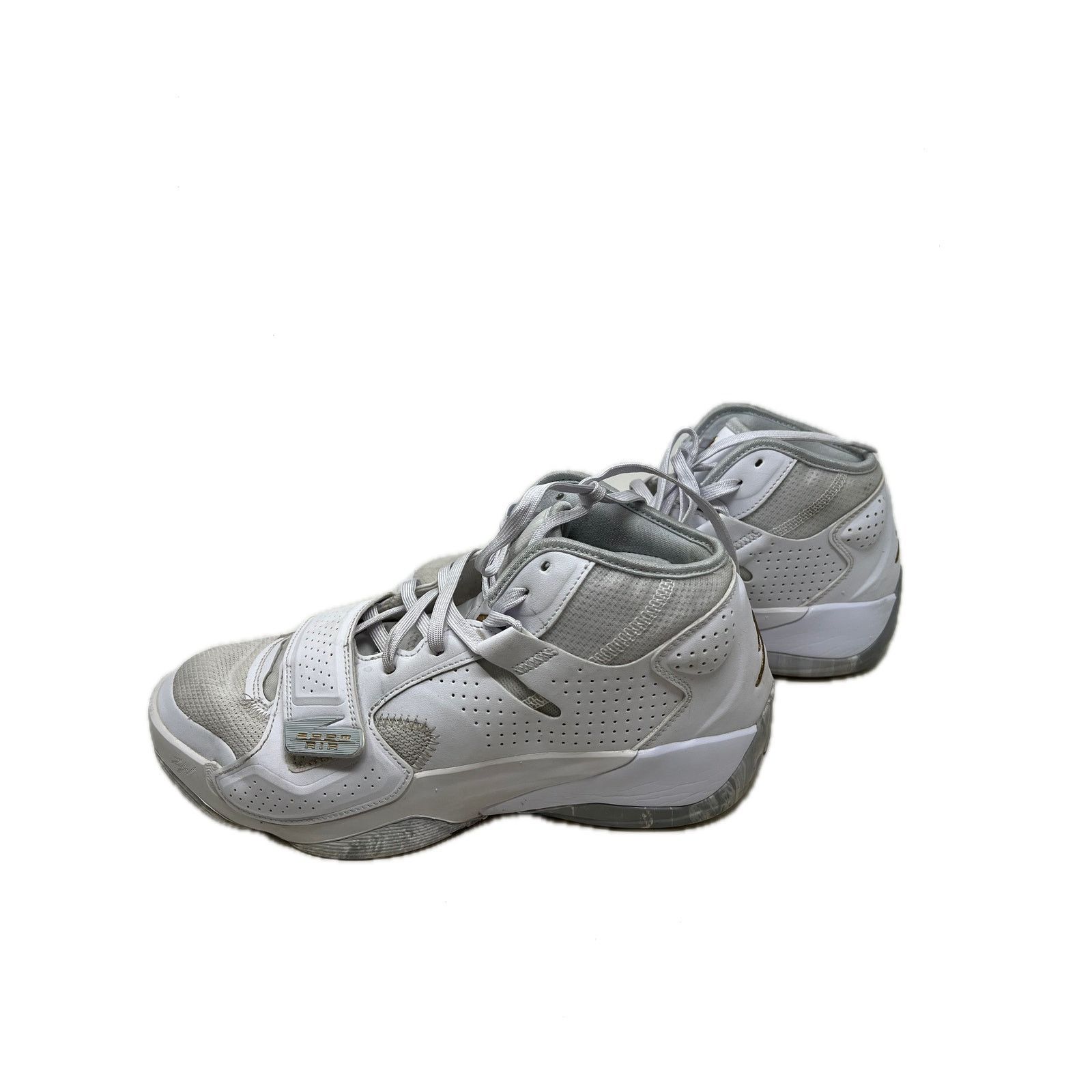 Nike Nike Jordan Zion 2 TB 'White Metallic Gold' Mens 10 Size US 10 / EU 43 - 3 Thumbnail