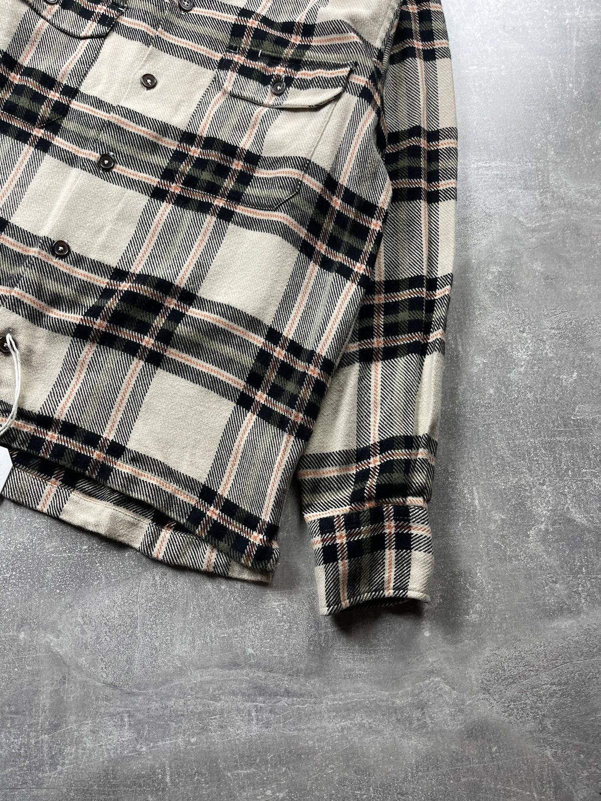 Universal Works Universal Works Heavy Utility Check Shirt Charcoal Plaid Size US M / EU 48-50 / 2 - 3 Thumbnail