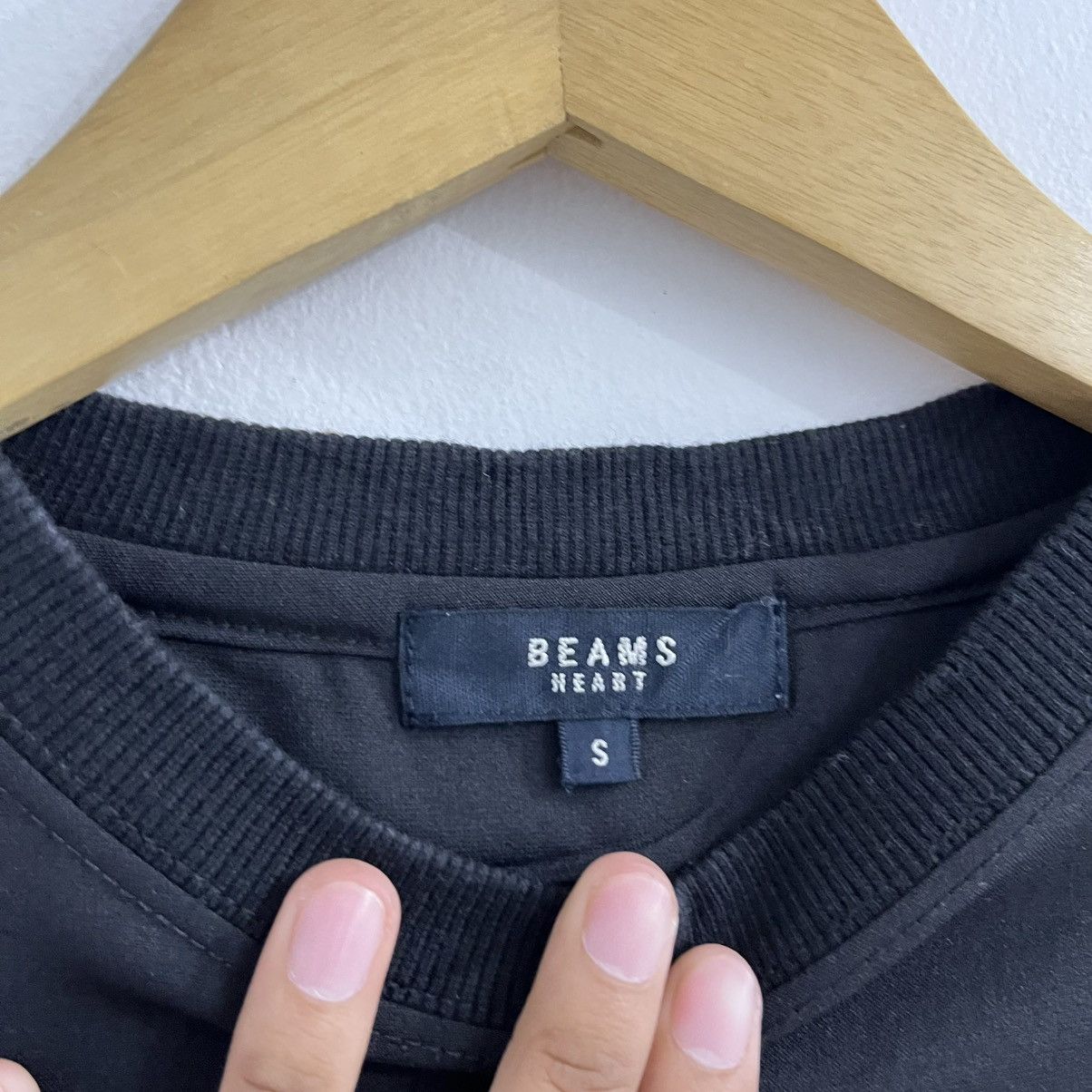 Beams Japan Beams Black Tee Boxy Fit - JUN25 Size US S / EU 44-46 / 1 - 4 Thumbnail