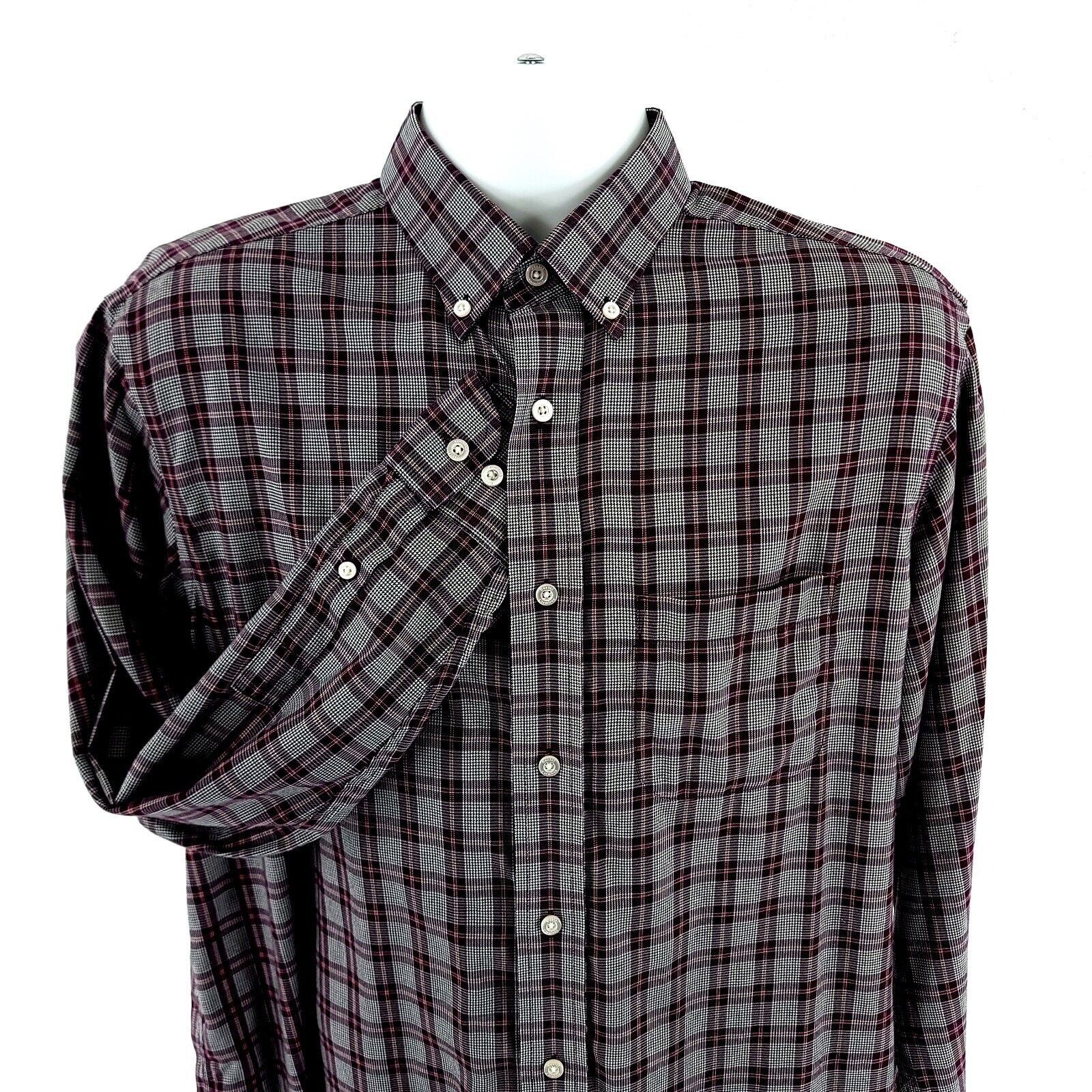 Daniel Cremieux Daniel Cremieux Signature Non Iron Purple White Glen Plaid M Size US M / EU 48-50 / 2 - 1 Thumbnail