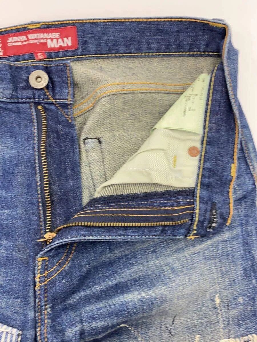Comme des Garcons × Junya Watanabe SS18 Patchwork Denim Jeans Size US 29 - 3 Thumbnail