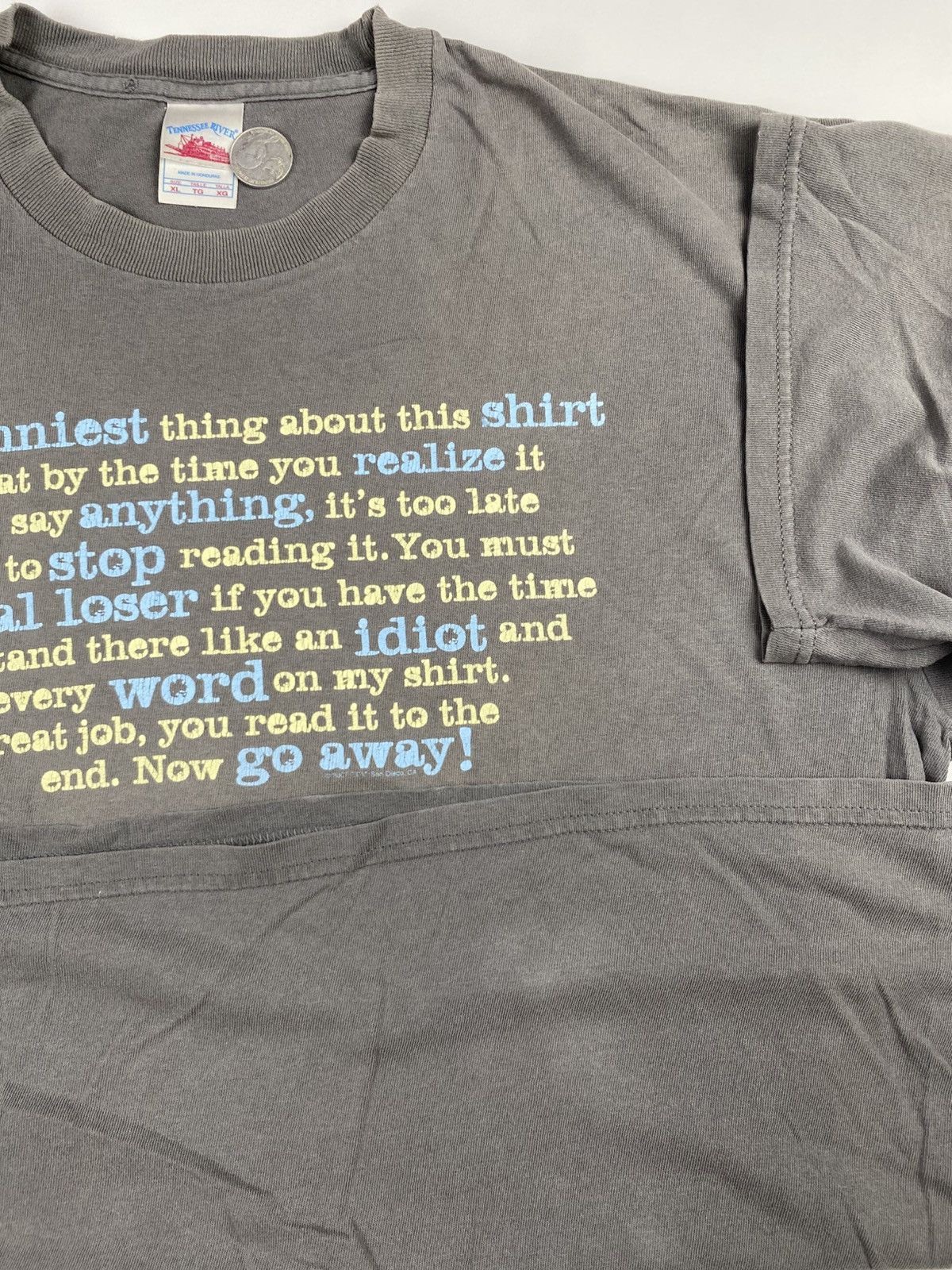 Vintage Vintage Word tshirt Size US XL / EU 56 / 4 - 5 Thumbnail