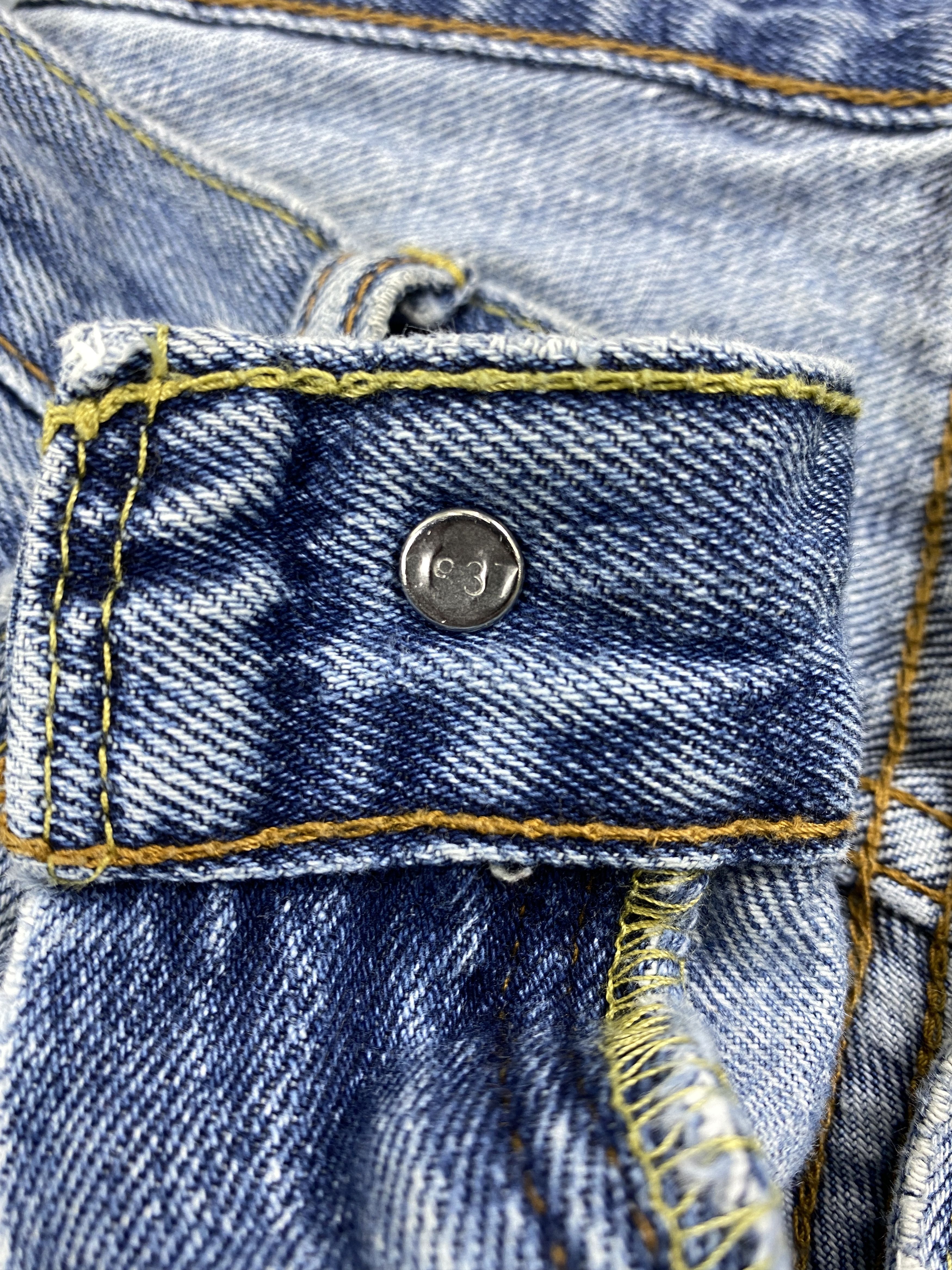 Levi's Blue Vintage Levi's 550 Jeans 40x30.5 Denim -SJ005 Size US 40 / EU 56 - 6 Thumbnail