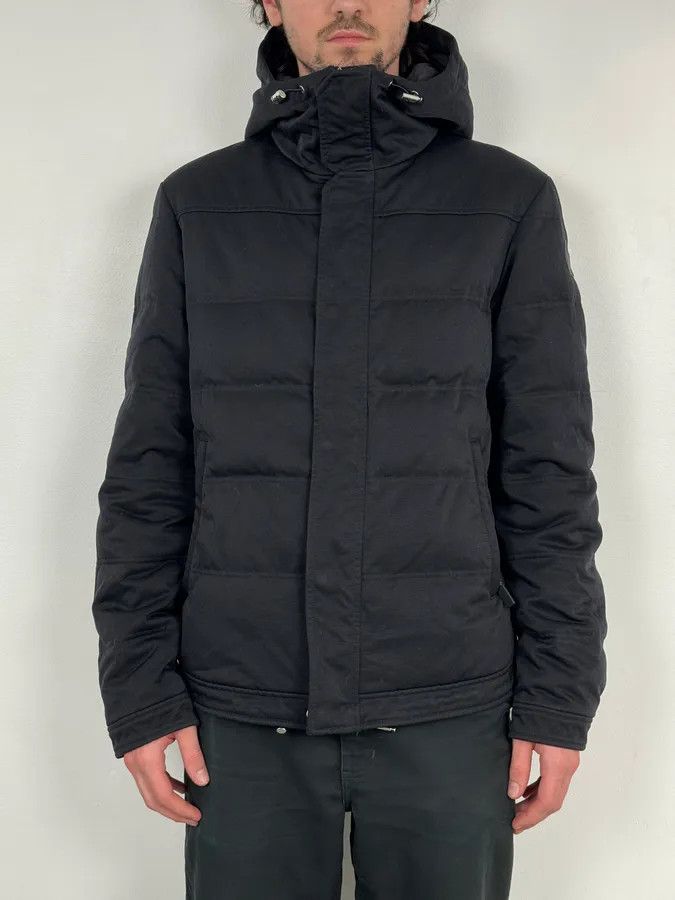 Gucci 2010s Gucci Black Dark Hooded Puffer Jacket Size US M / EU 48-50 / 2 - 2 Thumbnail