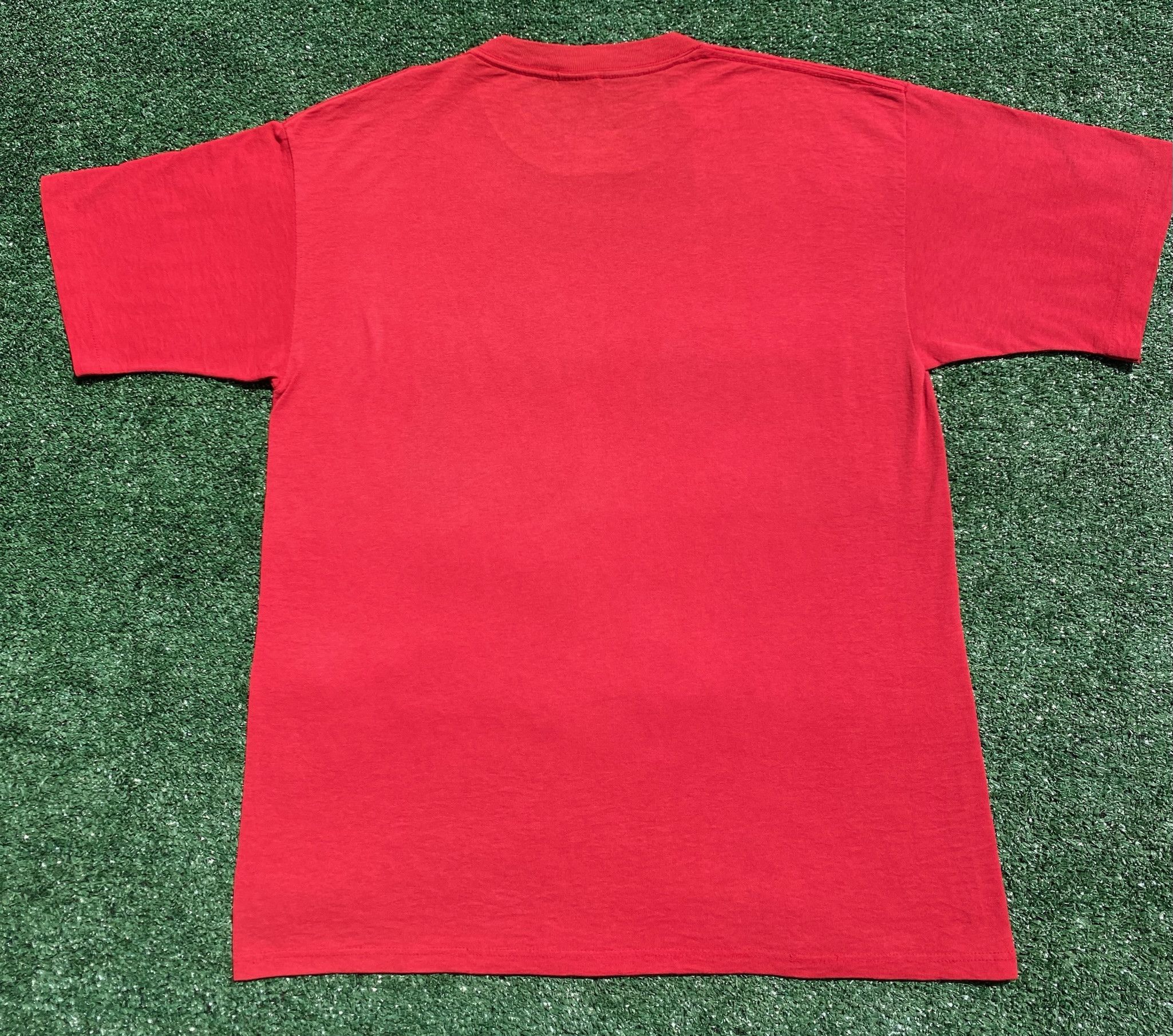 Vintage 80’s Humor On My Last Nerve Hog Red T-Shirt Men’s Size Large Size US L / EU 52-54 / 3 - 8 Thumbnail