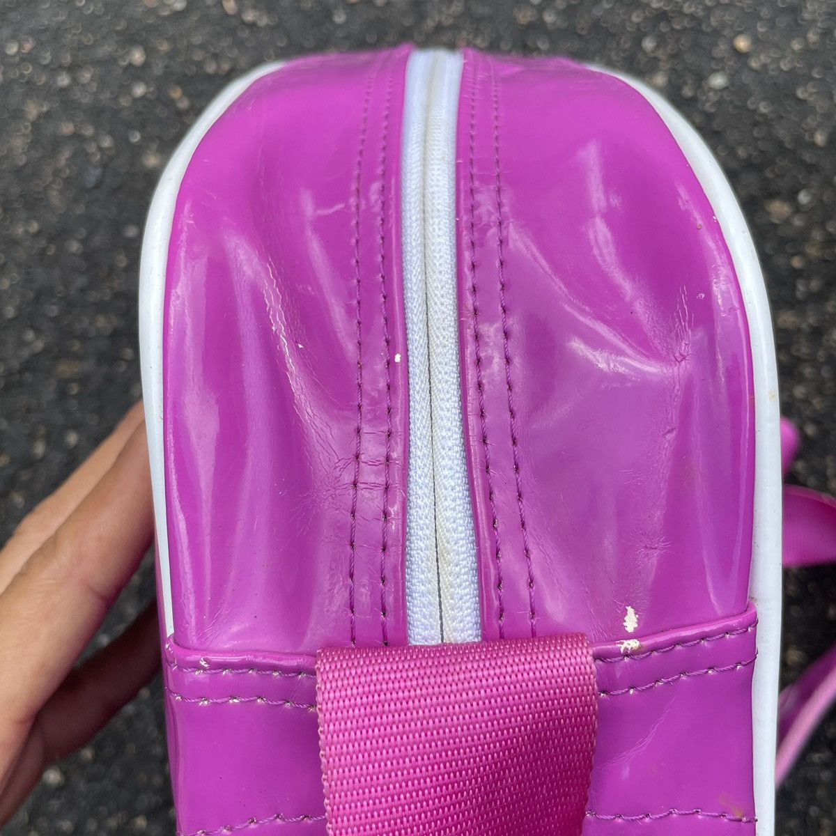 Nike Nike Vinly Pink Small Messenger Bag Size ONE SIZE - 12 Thumbnail