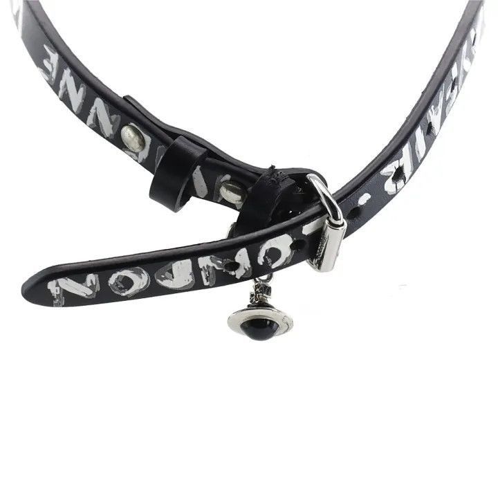 Vivienne Westwood Vivienne Westwood Bristol Leather Pendant Necklace -2507 Size ONE SIZE - 1 Thumbnail