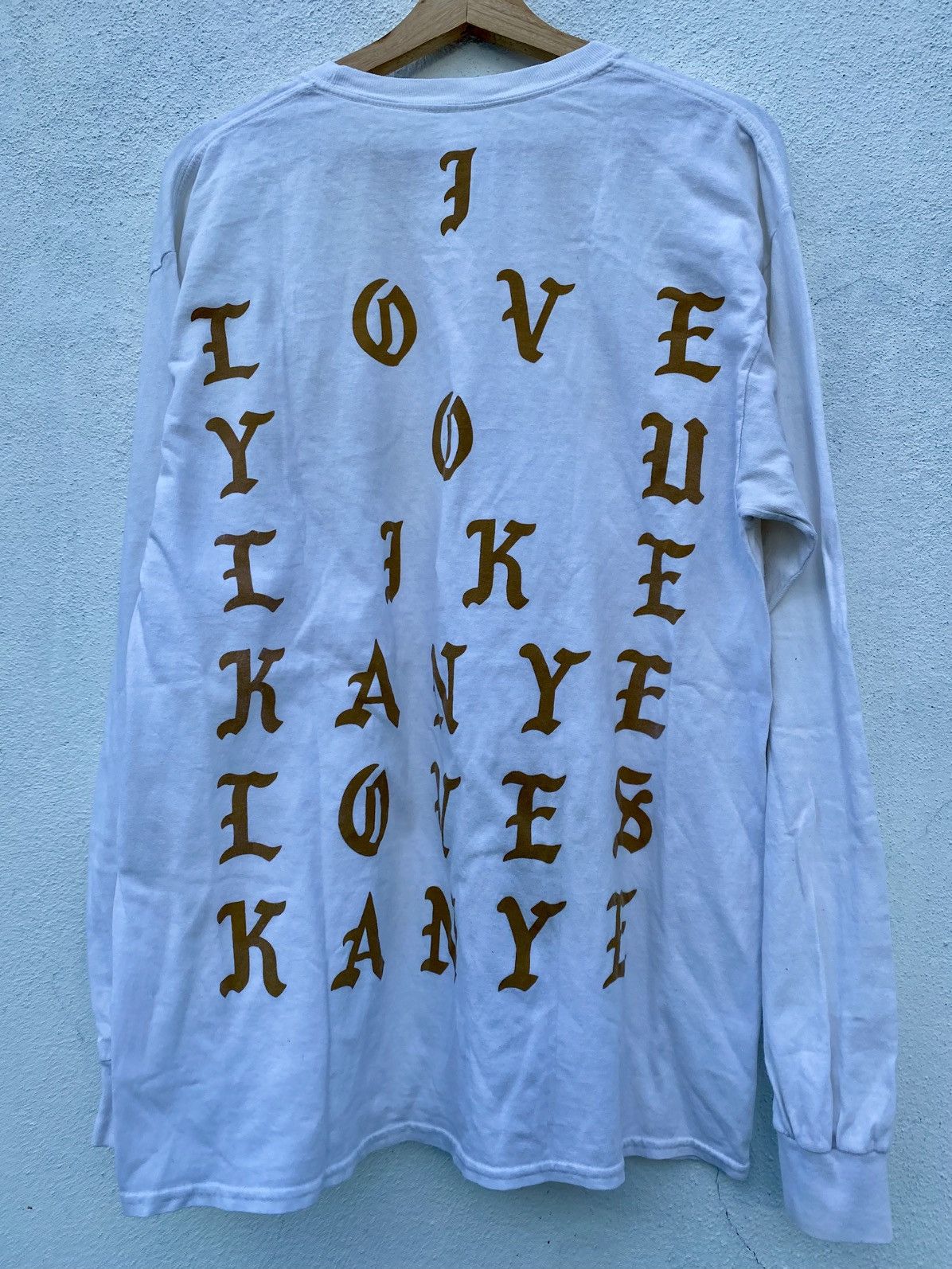 Kanye West × Rap Tees Kanye West I Love You Dallas Life Of Pablo Size US L / EU 52-54 / 3 - 2 Thumbnail