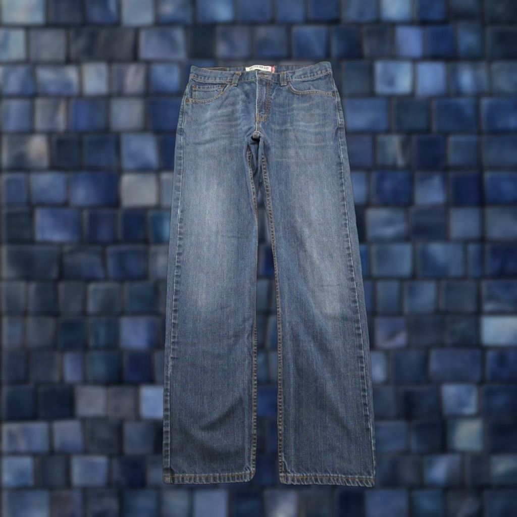 Levi's Levi's 505 Relaxed Straight Leg Blue Denim Jeans Size 32x32 Medium Wash Workwear Size US 32 / EU 48 - 1 Thumbnail