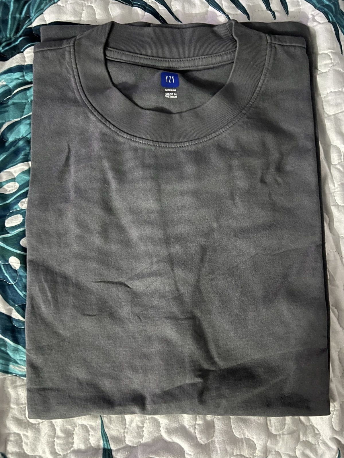 Gap × Yeezy YZY x GAP T Shirt Heather Grey Medium Size US M / EU 48-50 / 2 - 1 Thumbnail