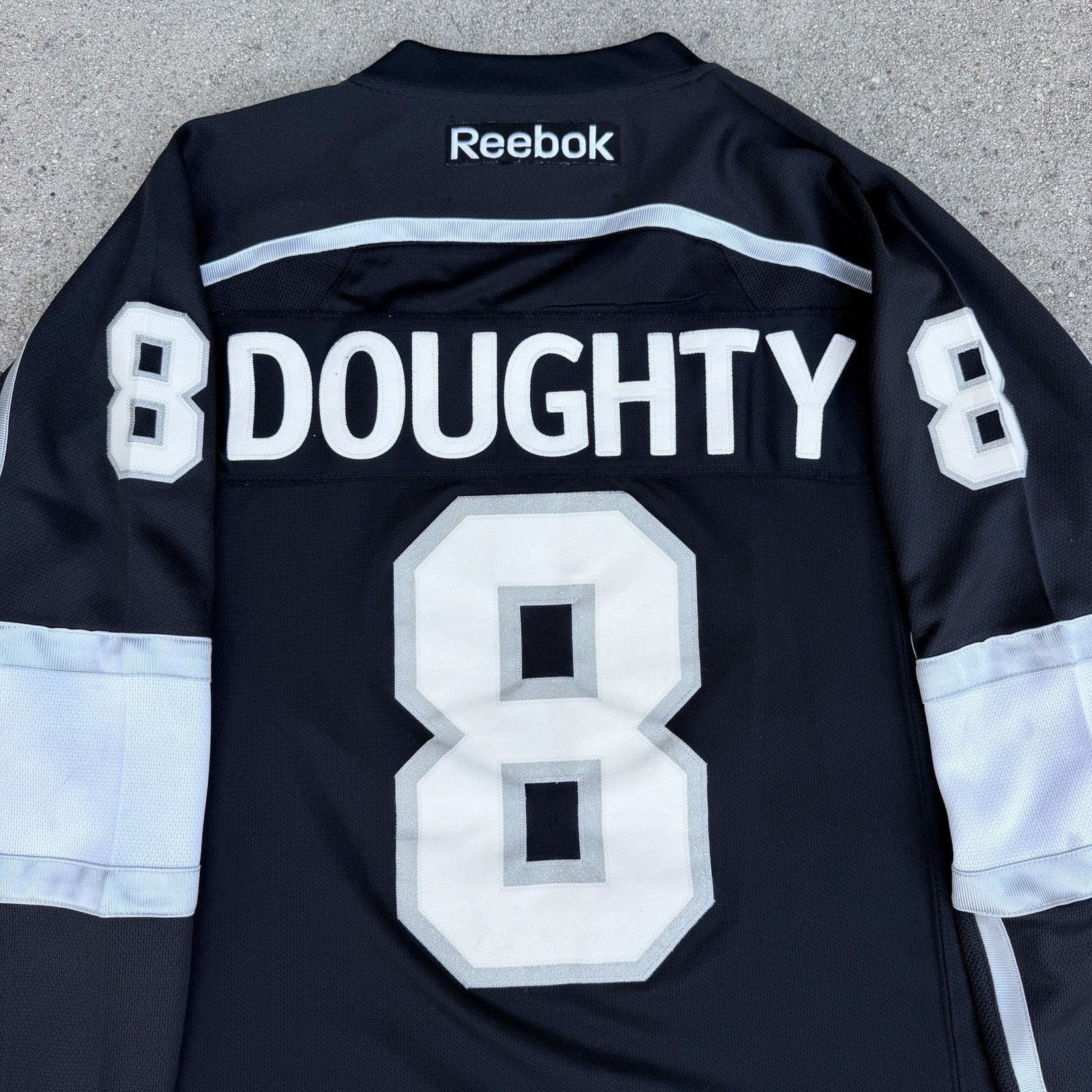 NHL × Reebok Reebok Los Angeles Kings Drew Doughty #8 Hockey Jersey Sz M Size US M / EU 48-50 / 2 - 2 Thumbnail