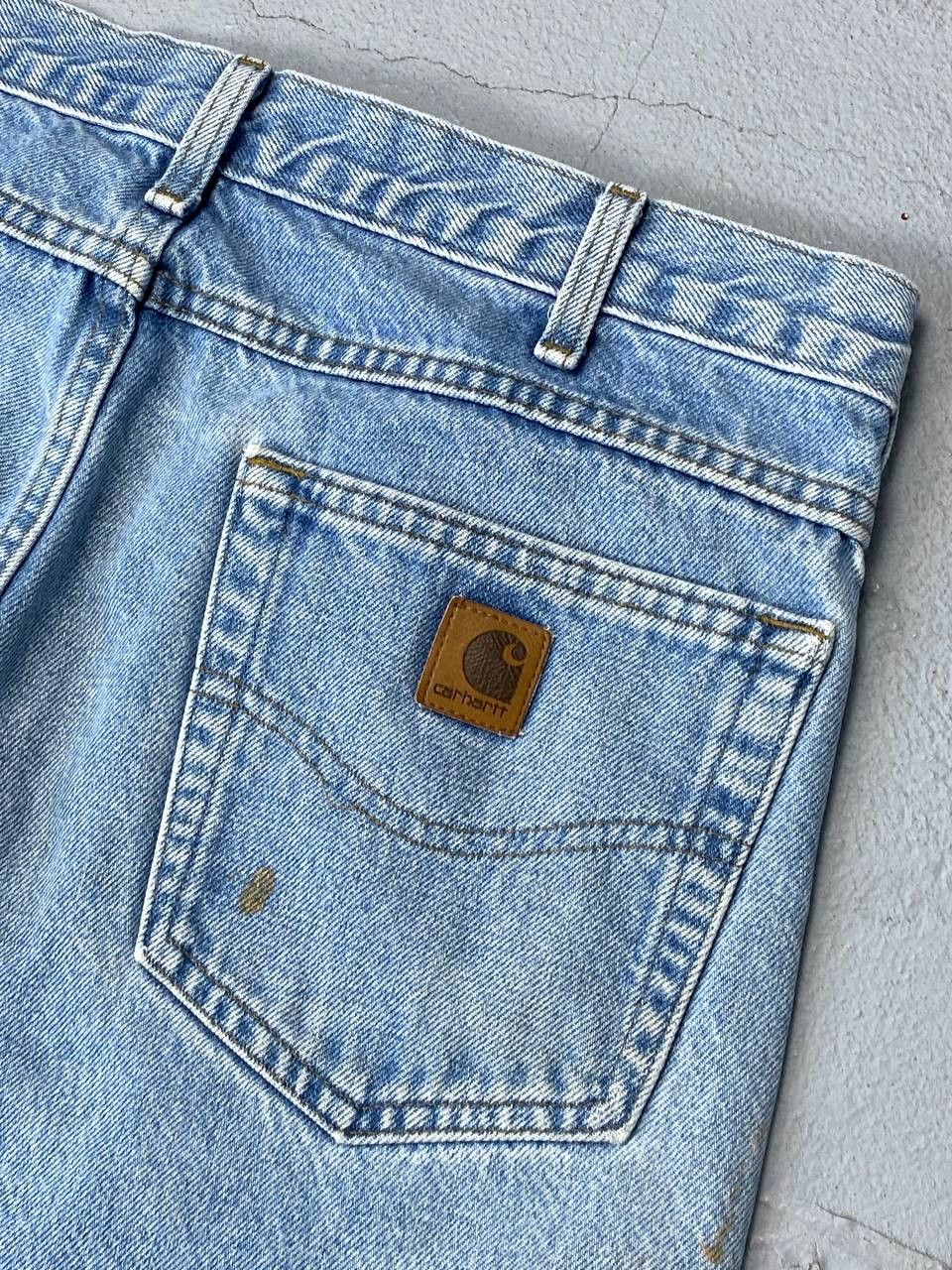 Carhartt × Vintage Distressed Denim Carhartt Painter baggy vintage jeans Size US 34 / EU 50 - 12 Thumbnail