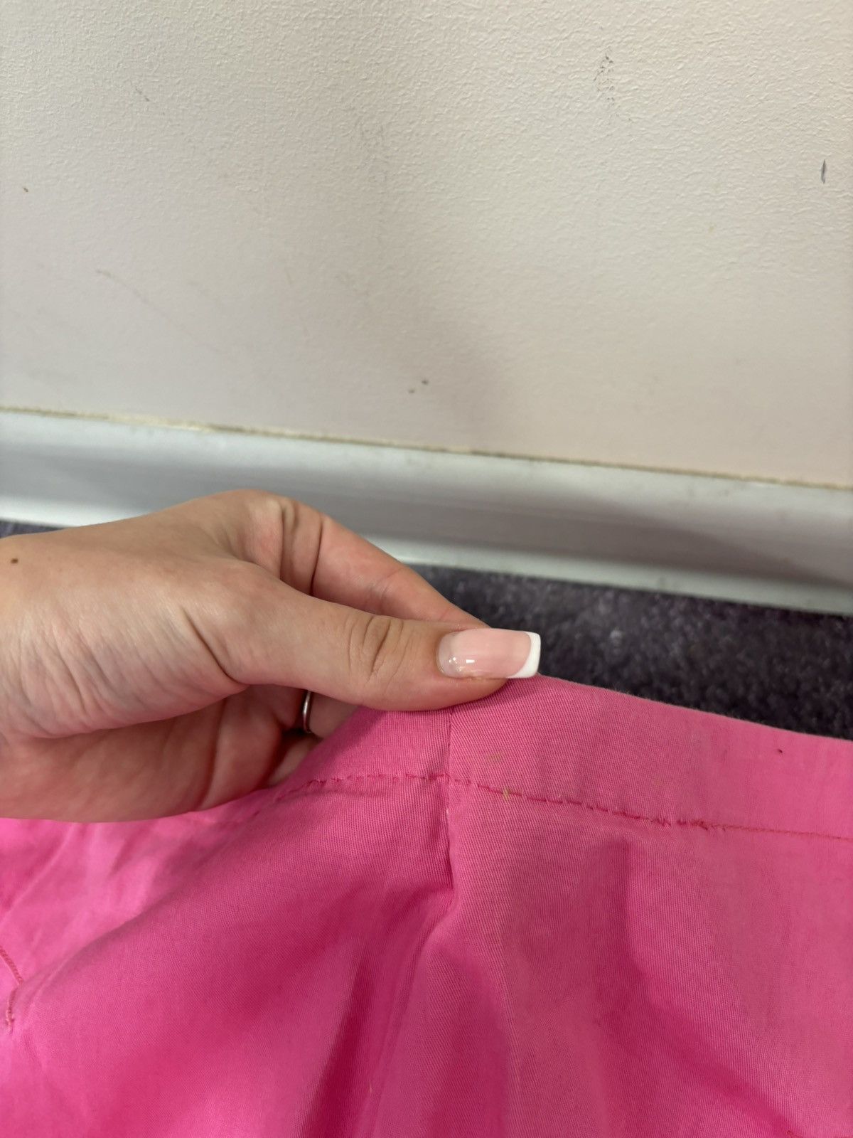 Davide Cenci Vintage Davide Cenci Women’s Luxury Pink Wide-Leg Pants Size 30" / US 8 / IT 44 - 19 Thumbnail
