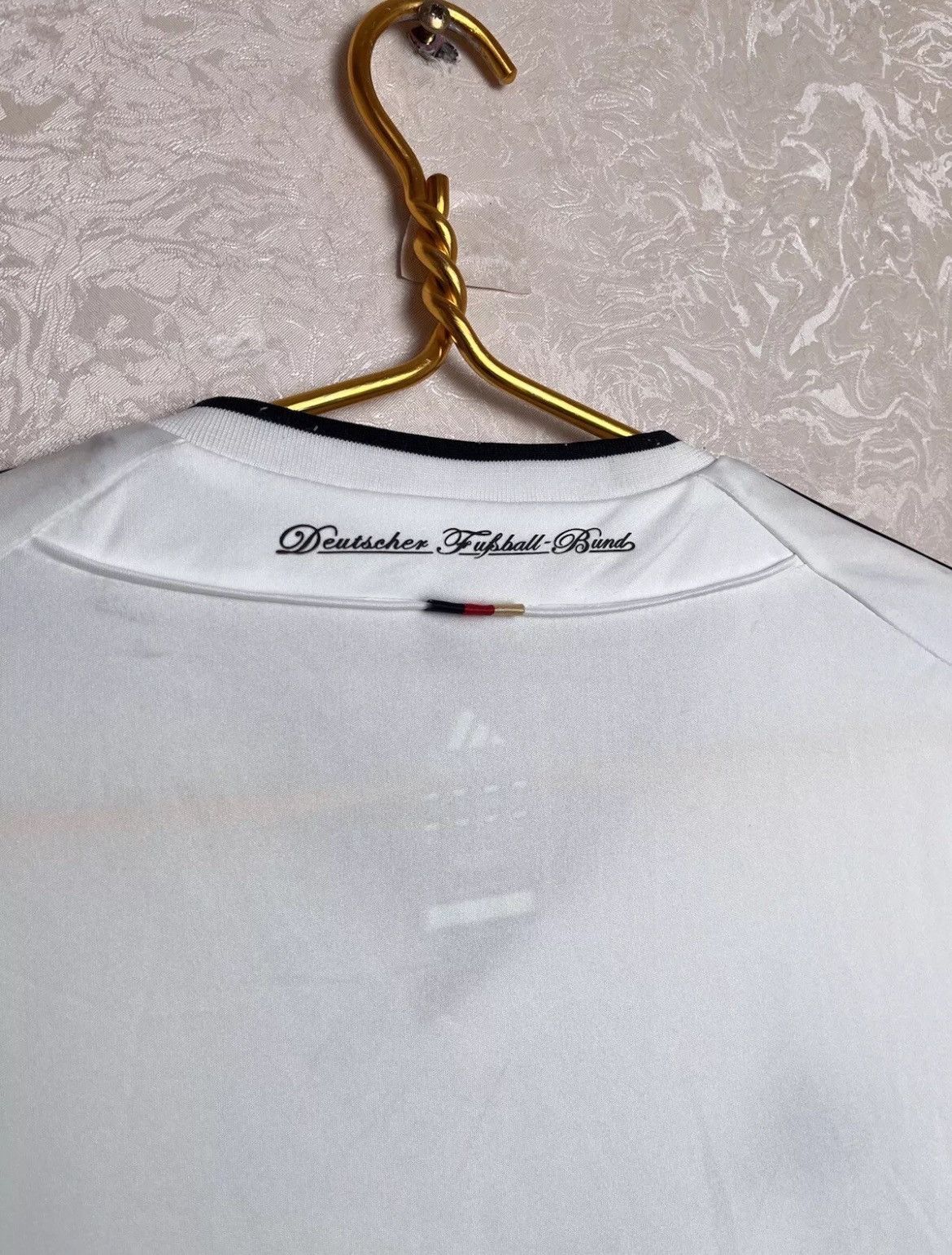 Adidas Adidas Germany White Soccer Jersey X20656 2012 Men's Size S Size US S / EU 44-46 / 1 - 3 Thumbnail