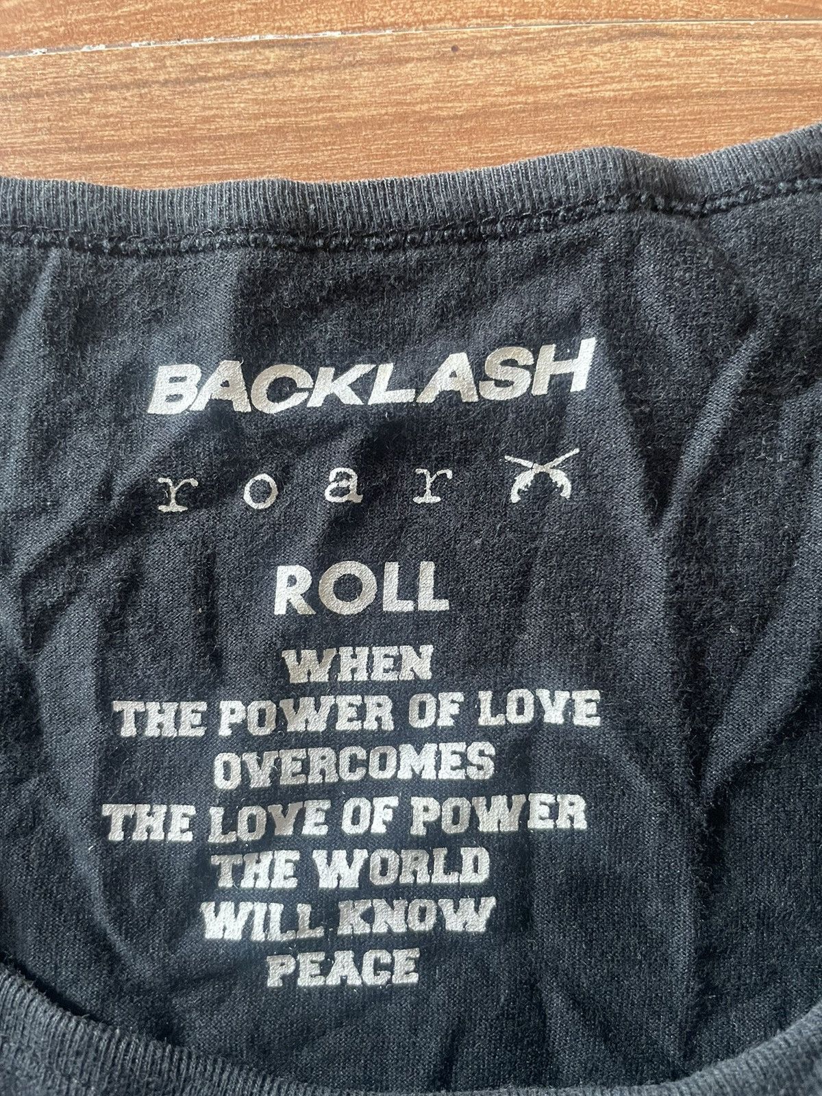 Isamu Katayama Backlash Backlash Tshirt Size US S / EU 44-46 / 1 - 3 Thumbnail
