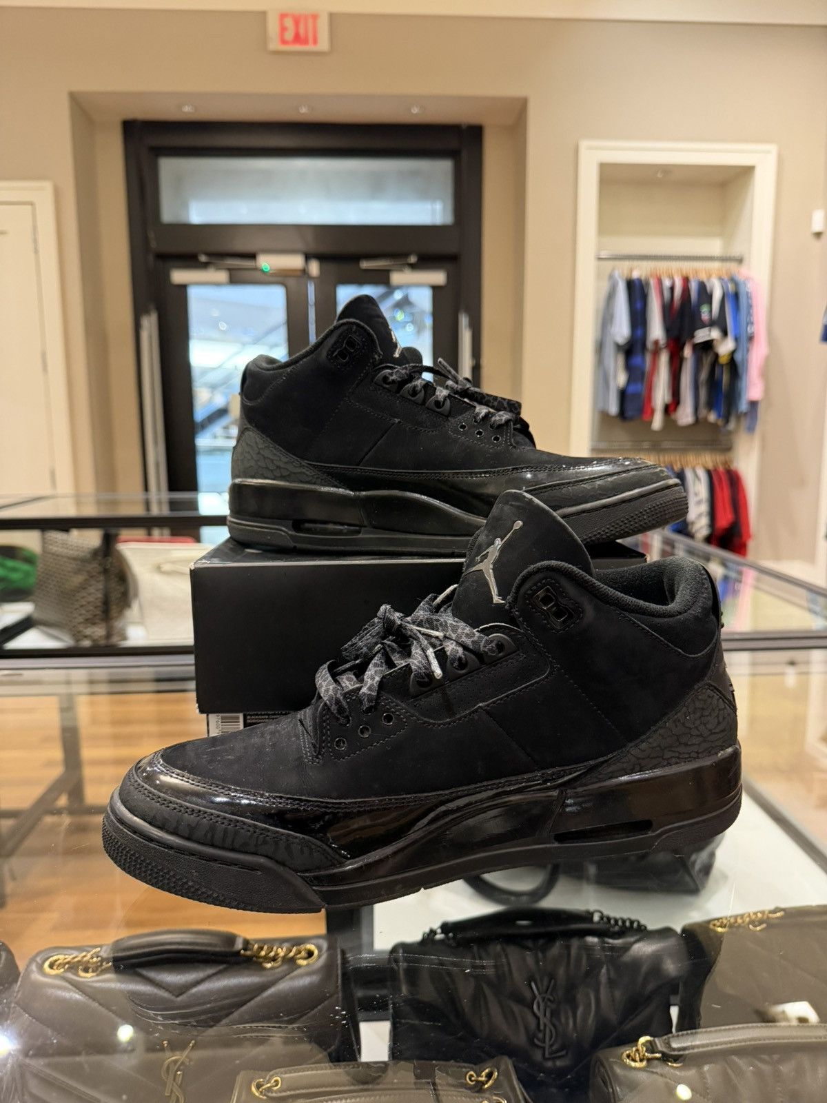 Jordan Brand Jordan 3 Retro ‘Black Cat (2025)” Size US 11.5 / EU 44-45 - 2 Thumbnail