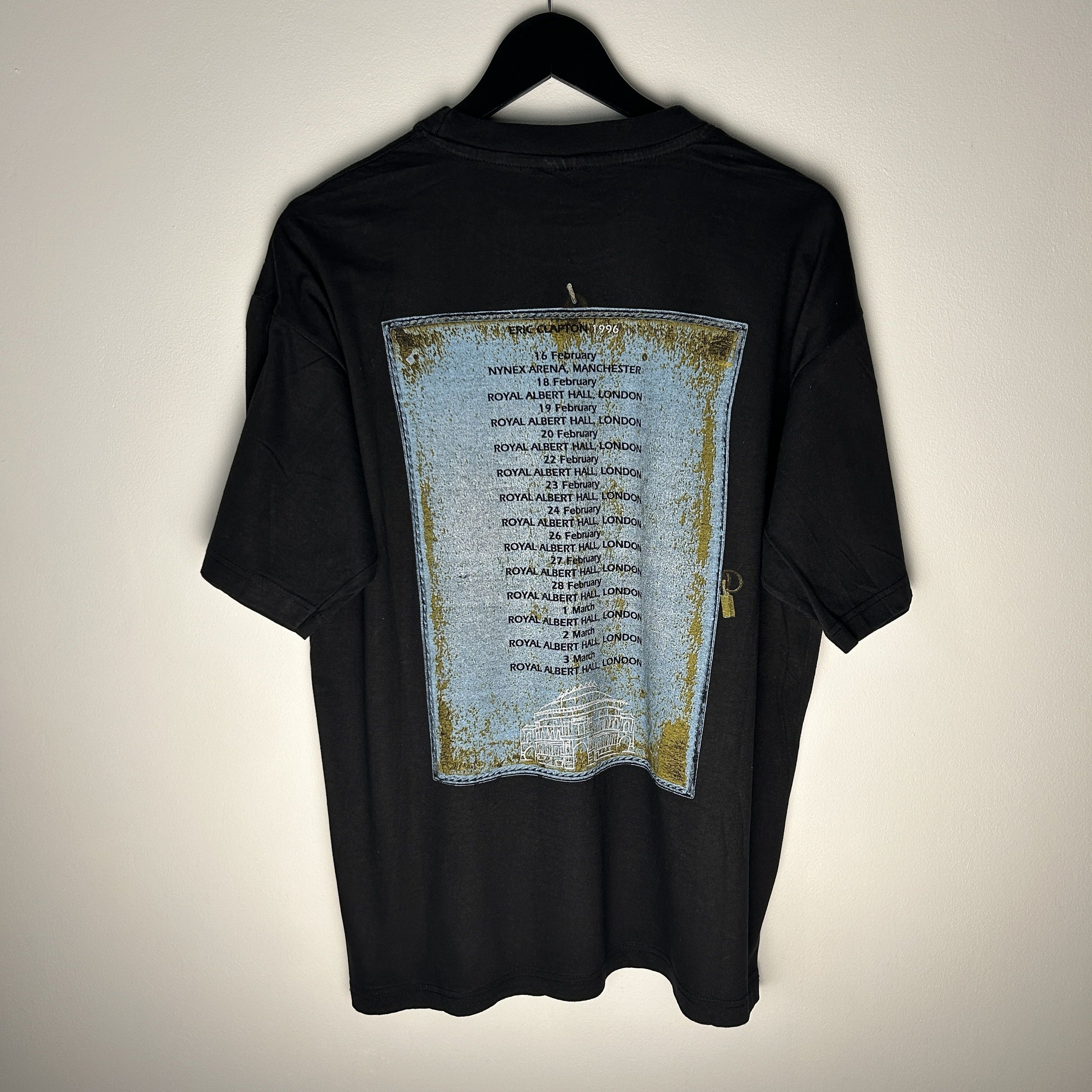 Band Tees Vintage Eric Clapton 1996 Tour Band T-shirt Size US XL / EU 56 / 4 - 2 Thumbnail