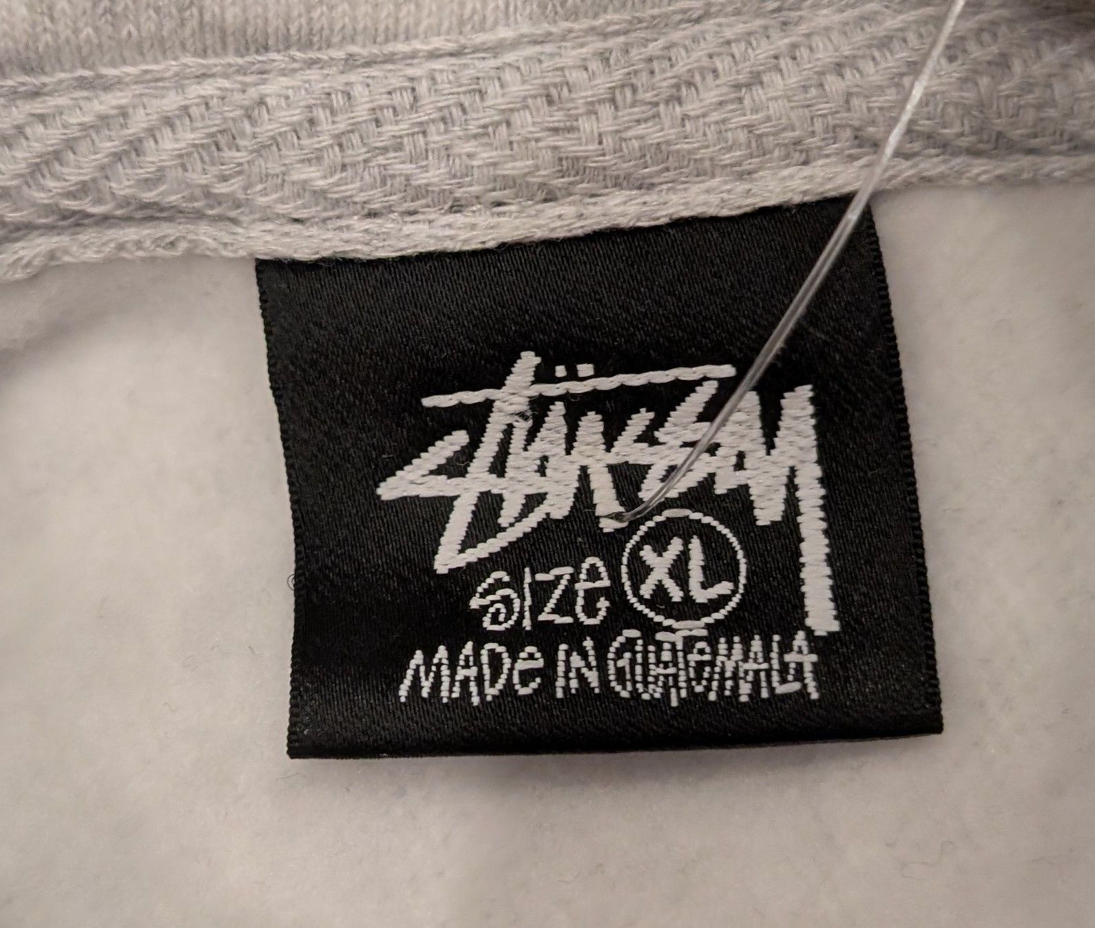 Stussy NWT Stussy Tough Gear International Hoodie Ash Heather Size US XL / EU 56 / 4 - 4 Thumbnail