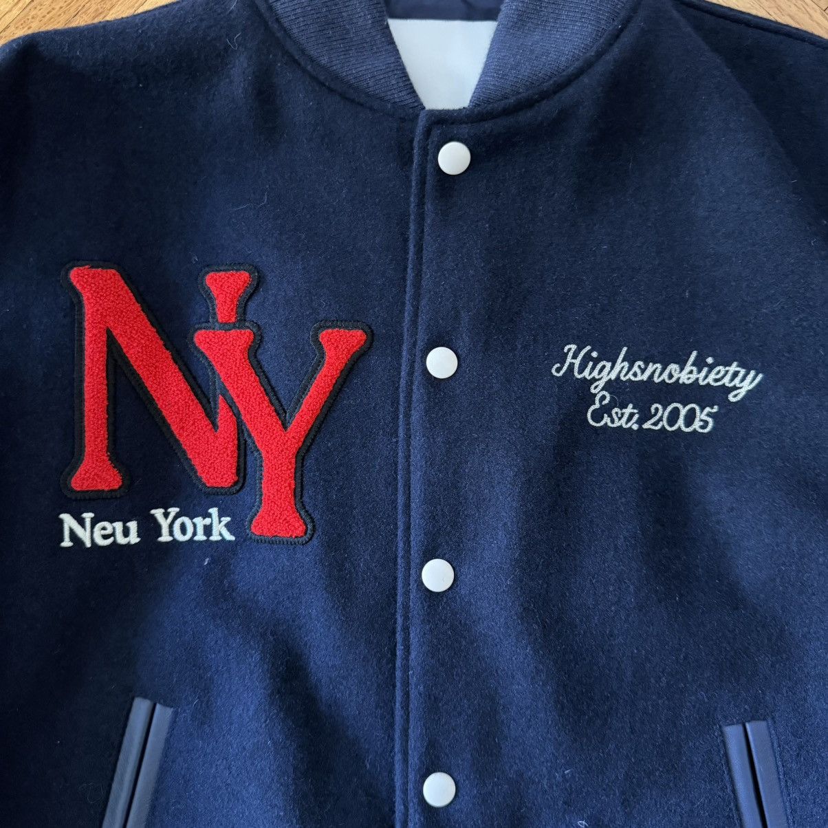 Highsnobiety $315 Highsnobiety Wool Blend Neu York Varsity Jacket Size US S / EU 44-46 / 1 - 4 Thumbnail