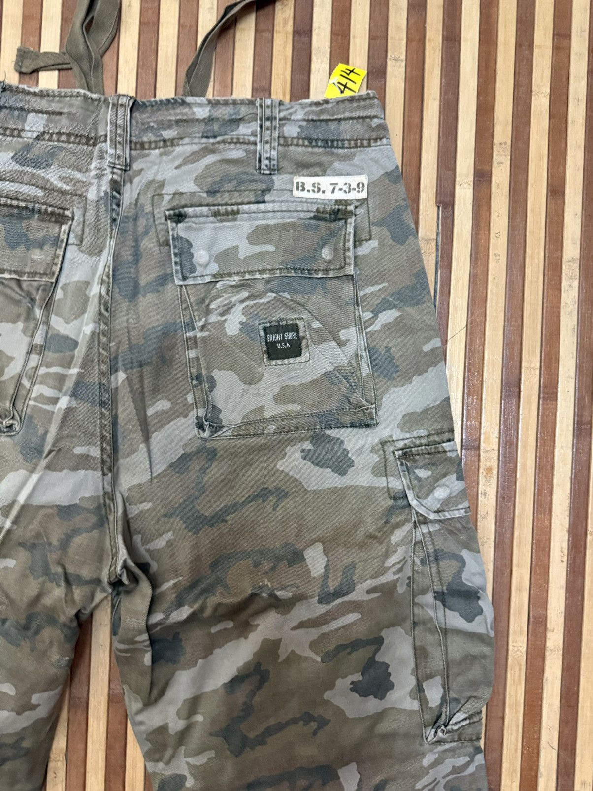 Japanese Brand Vintage B.S 7-3-9 Camouflage Military Outfit Cargo Pants Size US 33 - 9 Thumbnail