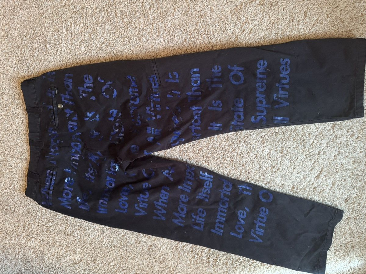 Junya Watanabe × Supreme Supreme x Junya Watanabe Comme Des Garcon work pants Size US 30 / EU 46 - 3 Thumbnail