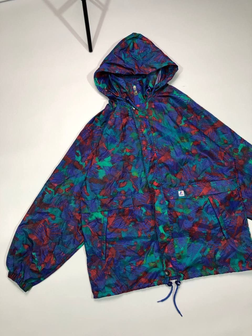 K-Way × Vintage Vintage Kway Windbreaker Jacket Size US L / EU 52-54 / 3 - 2 Thumbnail