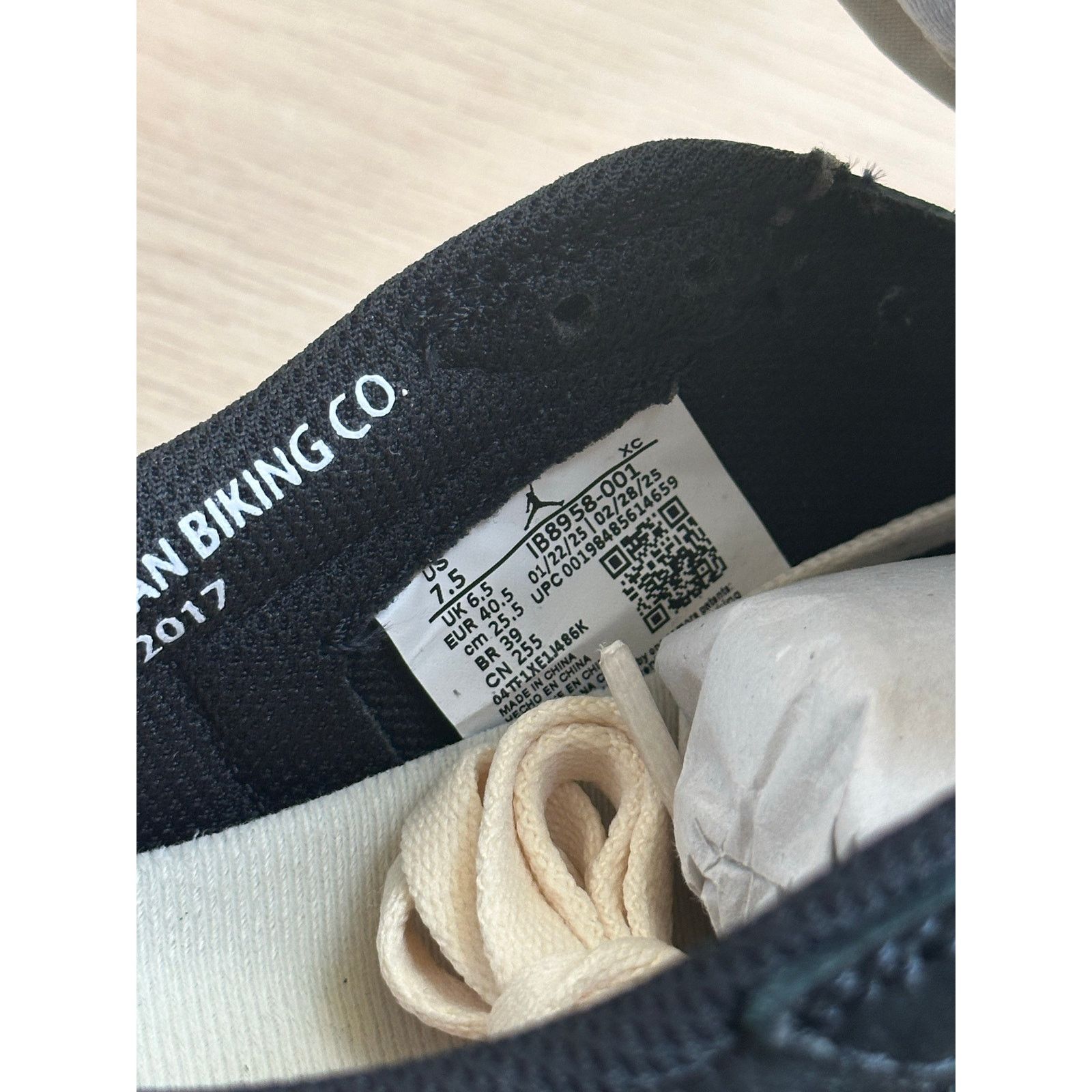 Jordan Brand Jordan 1 x Nigel Sylvester Better With Time - Size 7.5M -New Size US 7.5 / EU 40-41 - 3 Thumbnail