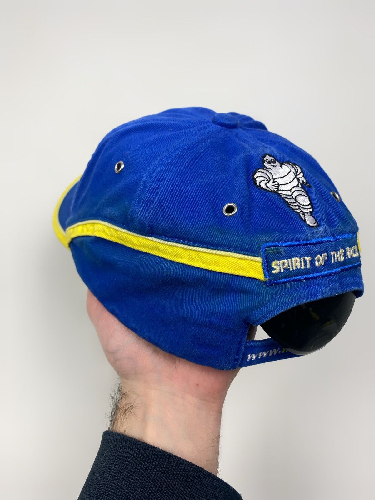 Vintage 2000’s Vintage Michelin Tires Formula 1 Strap Back Cap Size ONE SIZE - 7 Thumbnail