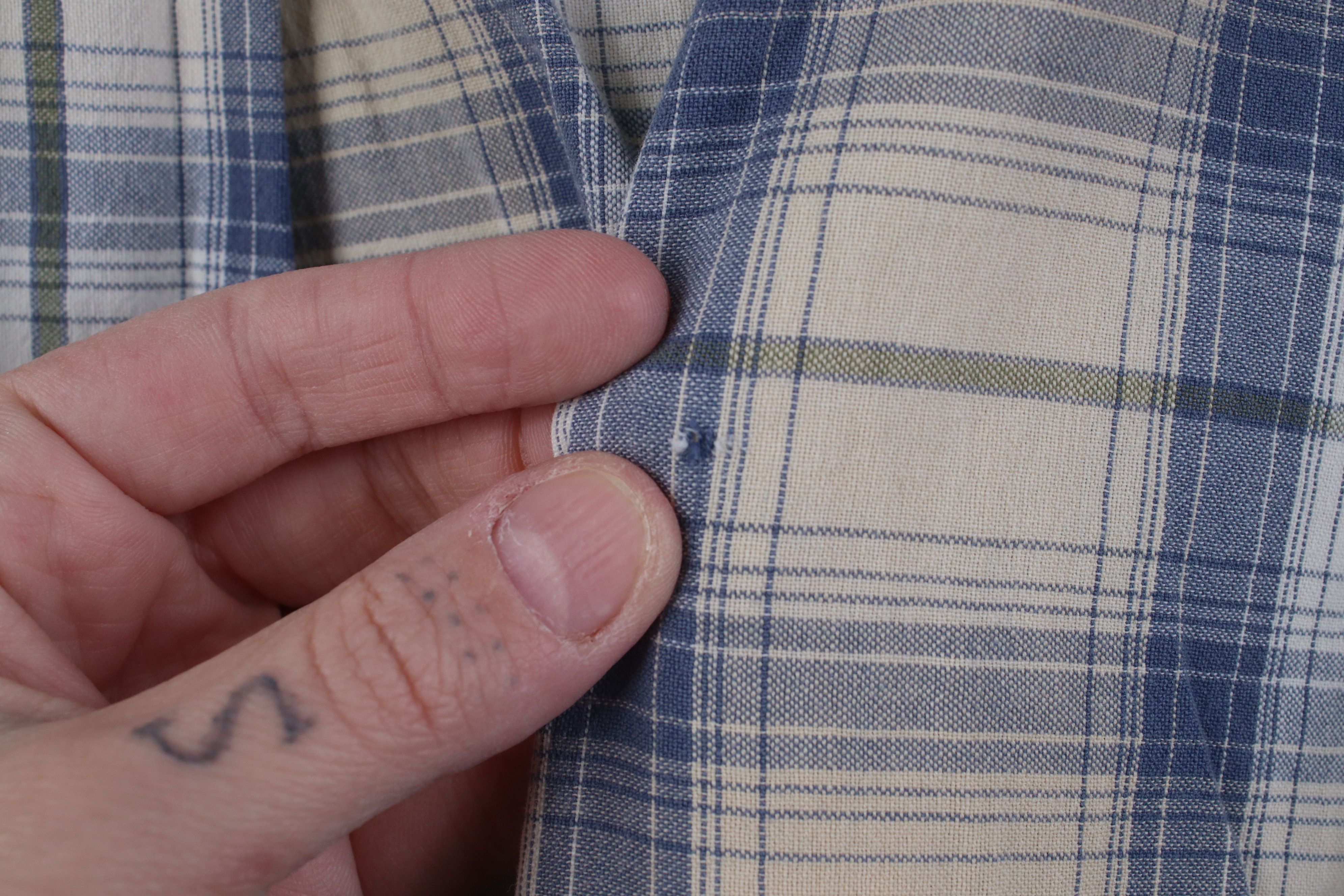 Orvis Vintage 90s Orvis Madras Short Sleeve Button Down Shirt Size US L / EU 52-54 / 3 - 10 Thumbnail